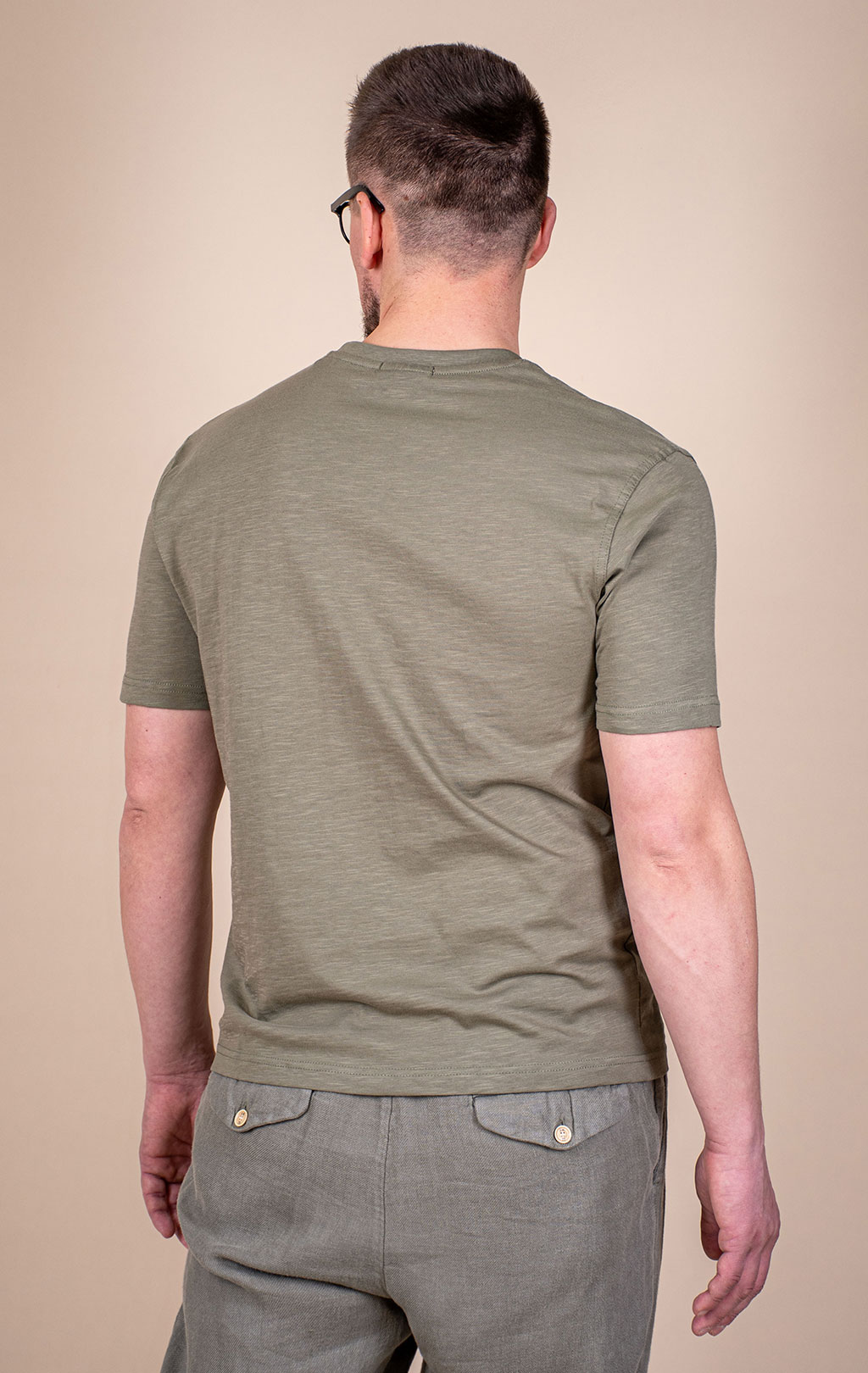Футболка AERONAUTICA MILITARE big size SS 26/BD lichen green (TS 2524) 