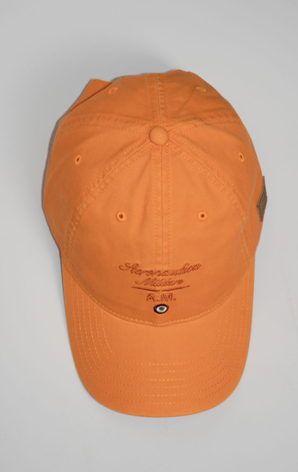 Бейсболка AERONAUTICA MILITARE SS 25 m/CN copper tan washed (HA 1204) 