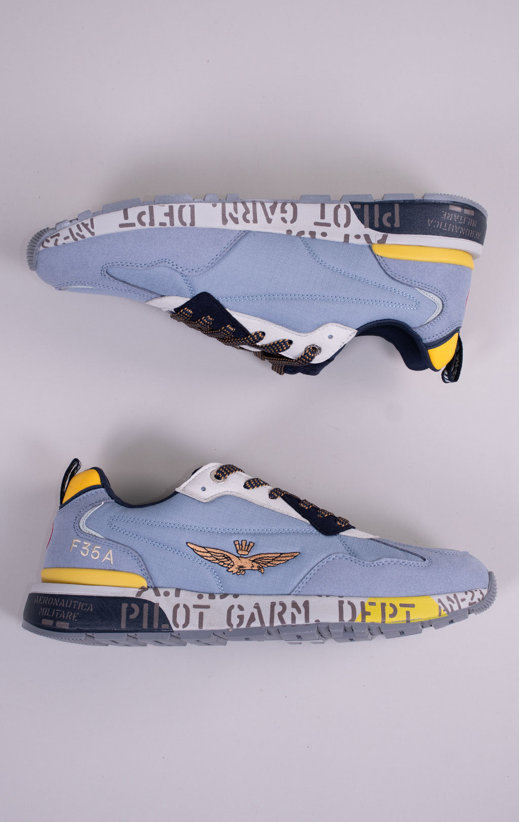Кроссовки AERONAUTICA MILITARE (SC 0276) SS 26/CN azzurro 