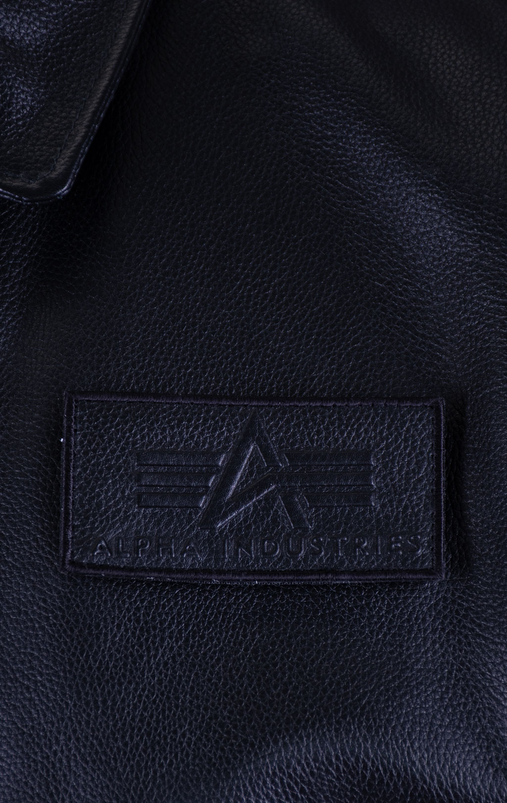 Куртка лётная ALPHA INDUSTRIES CWU Leather HERITAGE black 