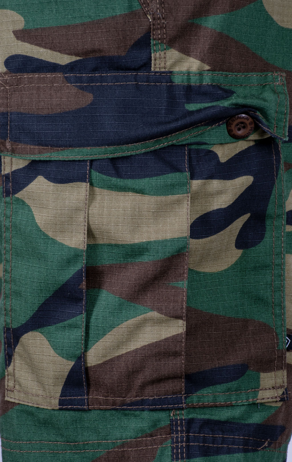 Шорты карго Pentagon BDU 2.0 хлопок35%/полиэстер65% Rip-Stop camo woodland(51) 05011 