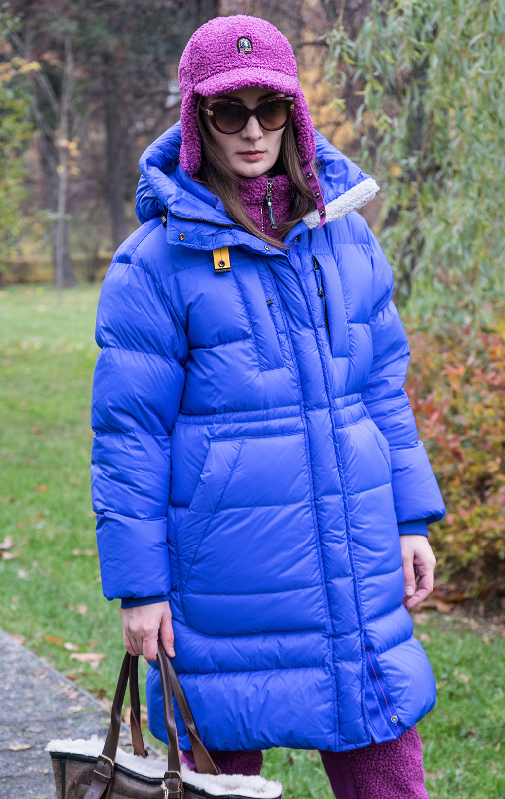 Женское пальто пуховое PARAJUMPERS EIRA FW 22/23 dazzling blue 