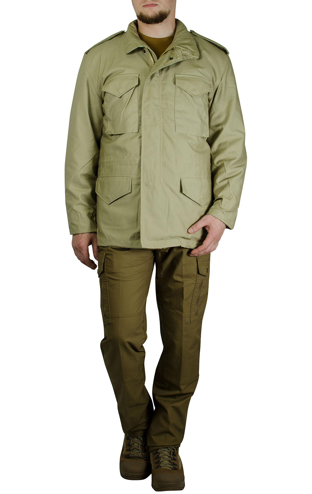 Куртка TEESAR CLASSIC M-65 с подстёжкой khaki 