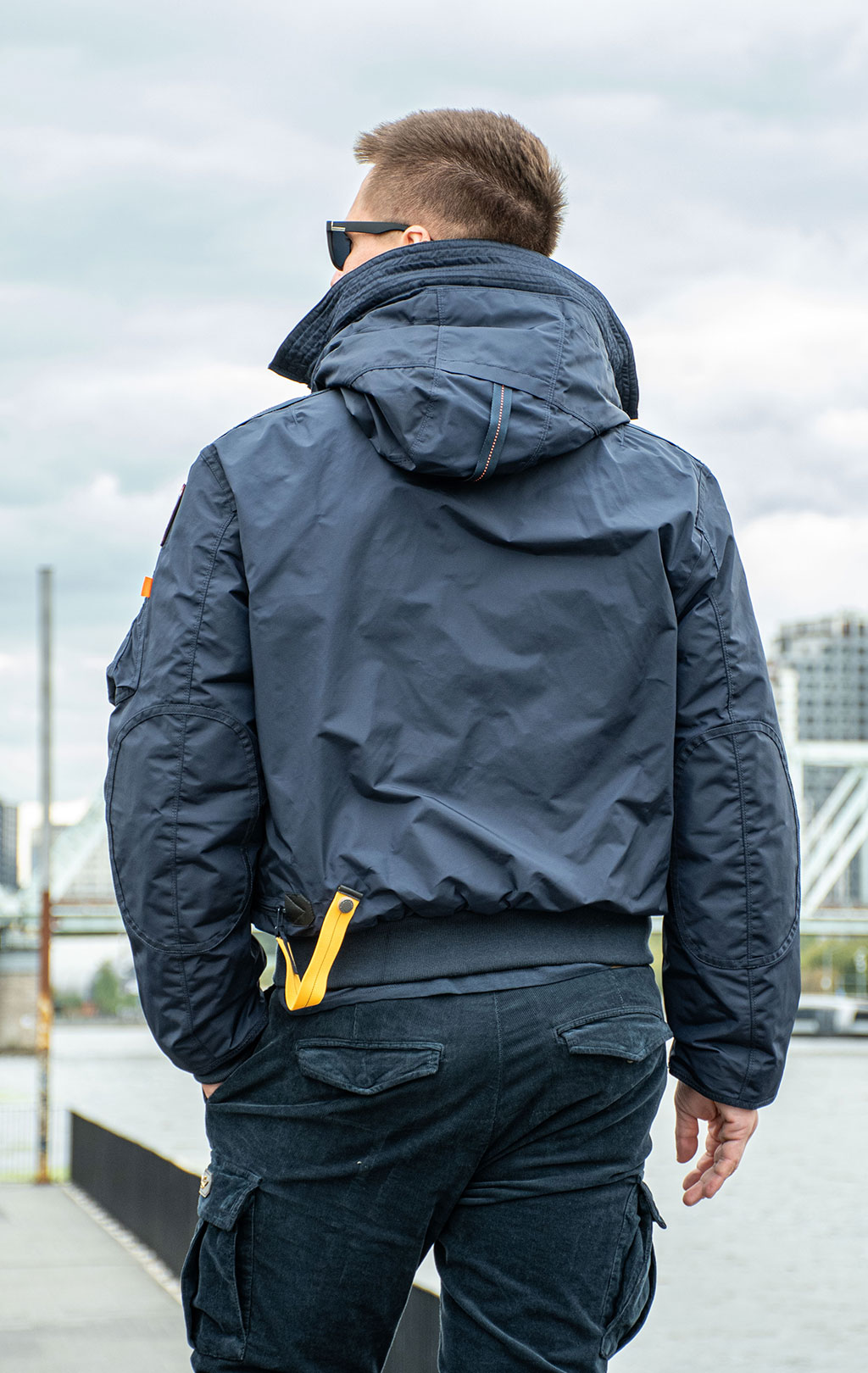 Аляска пуховая PARAJUMPERS GOBI FW 26/27 blue navy 