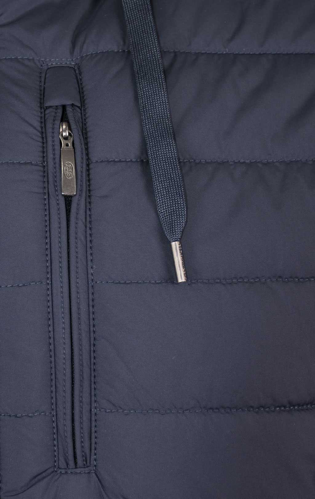 Толстовка комбинированная PARAJUMPERS IVOR SS 24 blue navy 