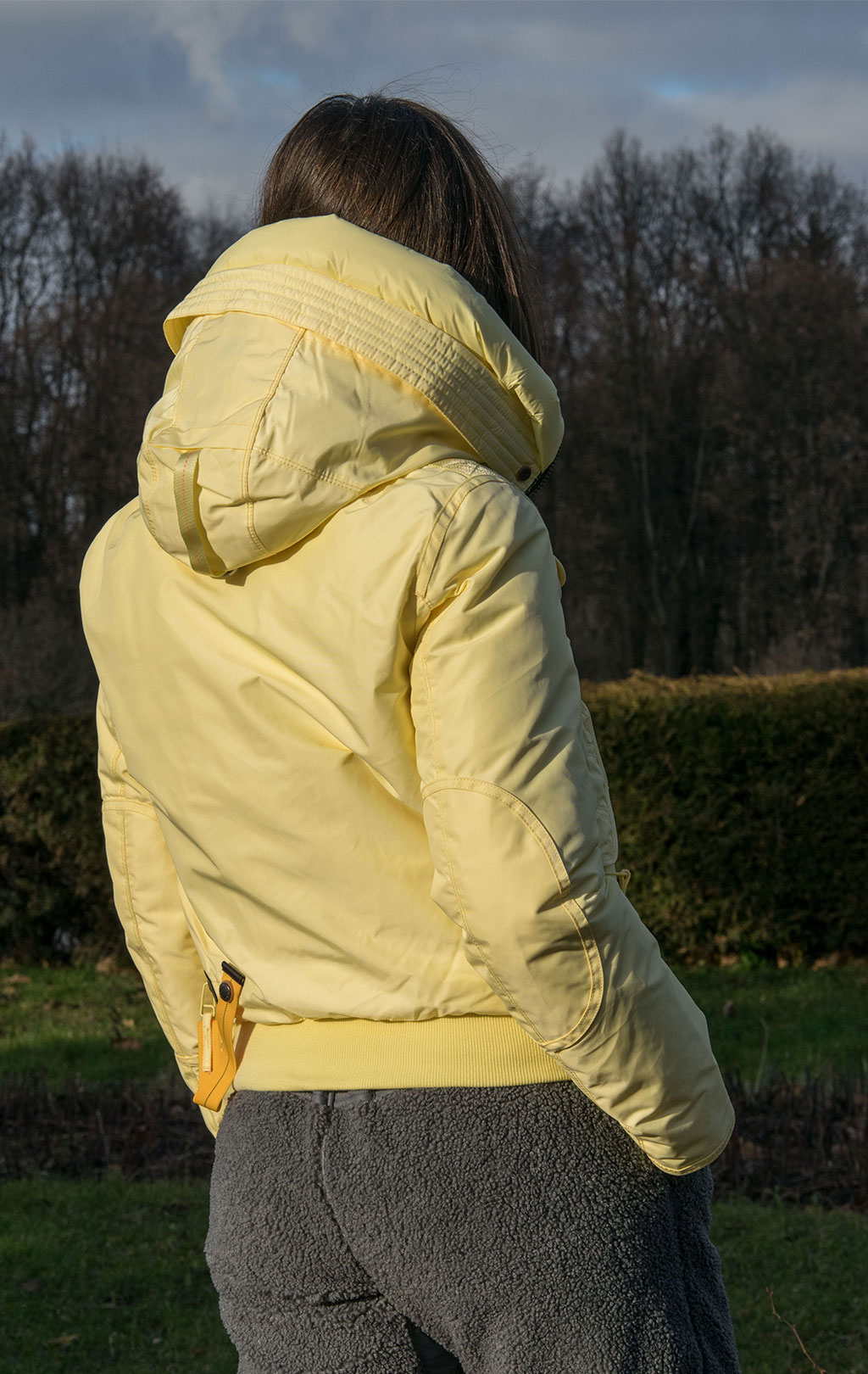 Женская куртка-аляска PARAJUMPERS GOBI BASE FW 21/22 dusty yellow 