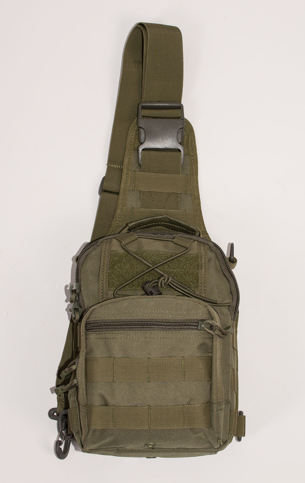 Рюкзак однолямочный SLING MOLLE green PK-098BA Китай