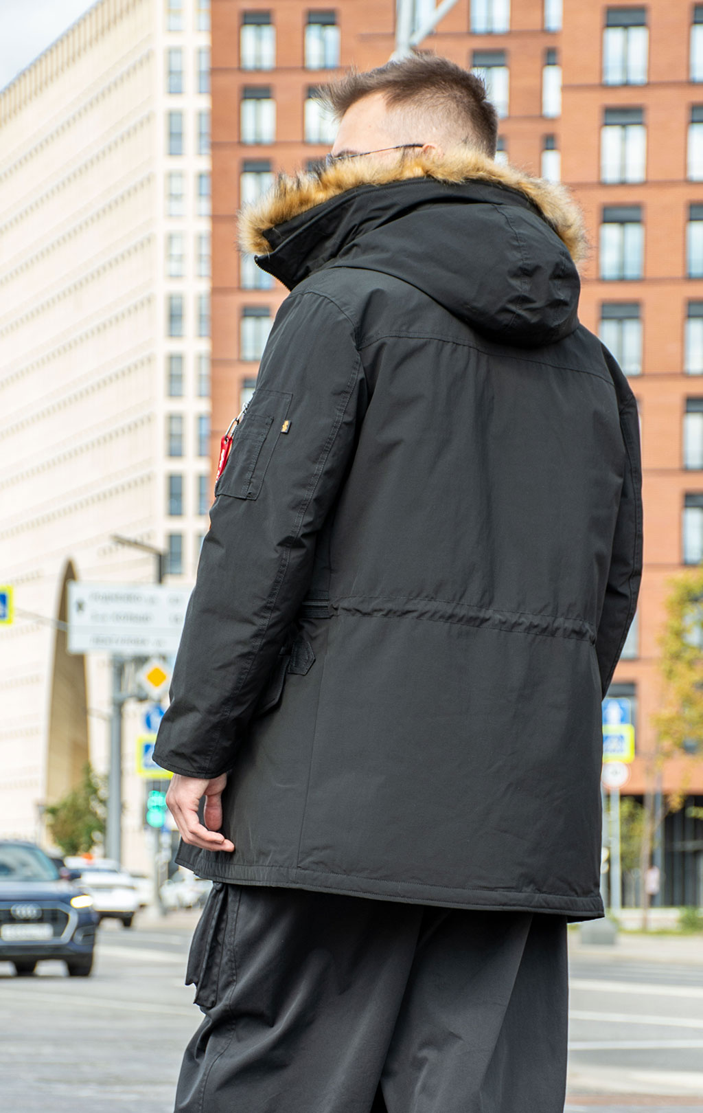 Аляска ALPHA INDUSTRIES ALPINE PARKA GEN-II N-3B FW 24/25 black 
