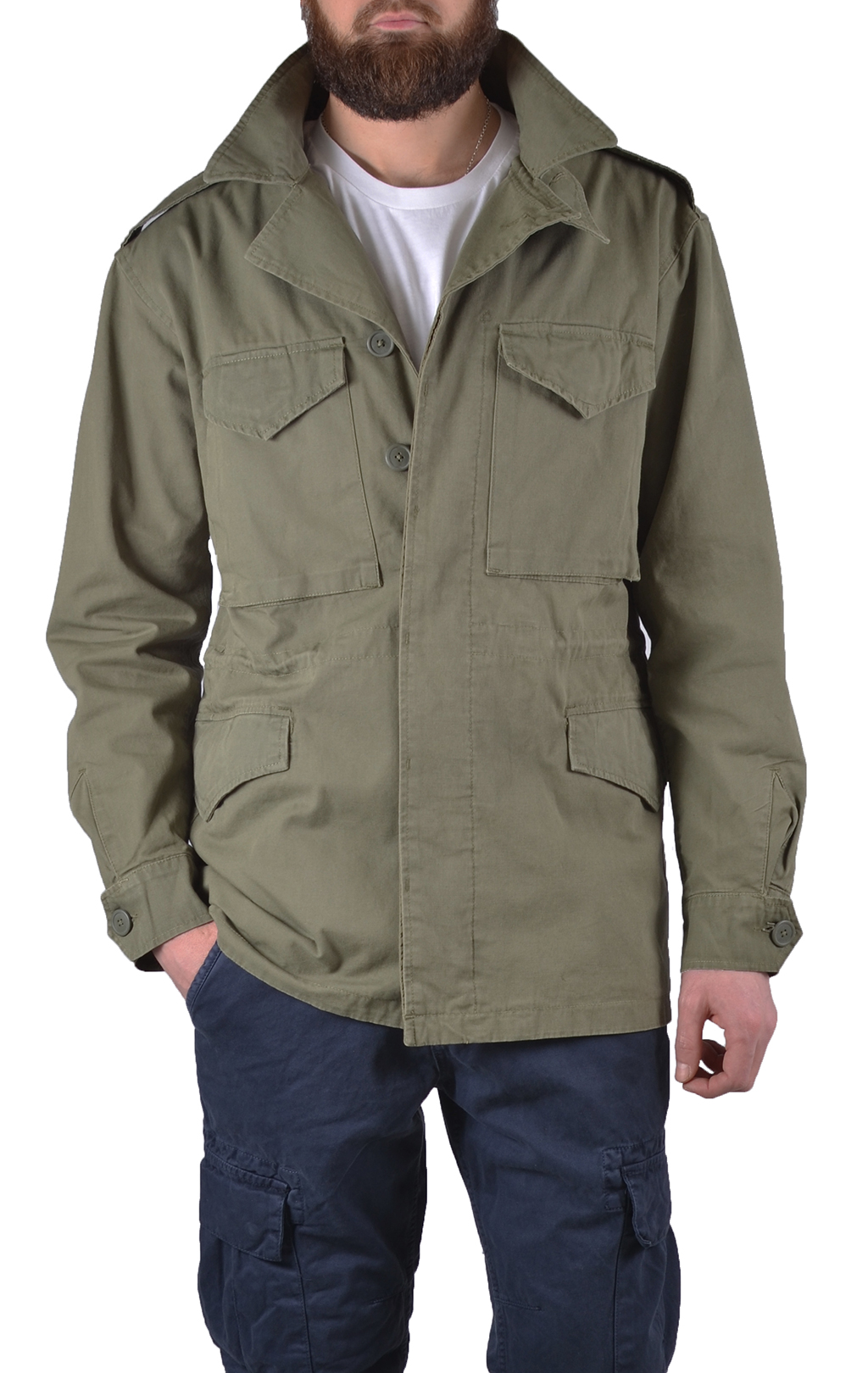 Куртка COCKPIT Field Jacket M-43 olive (Z26L006P) 