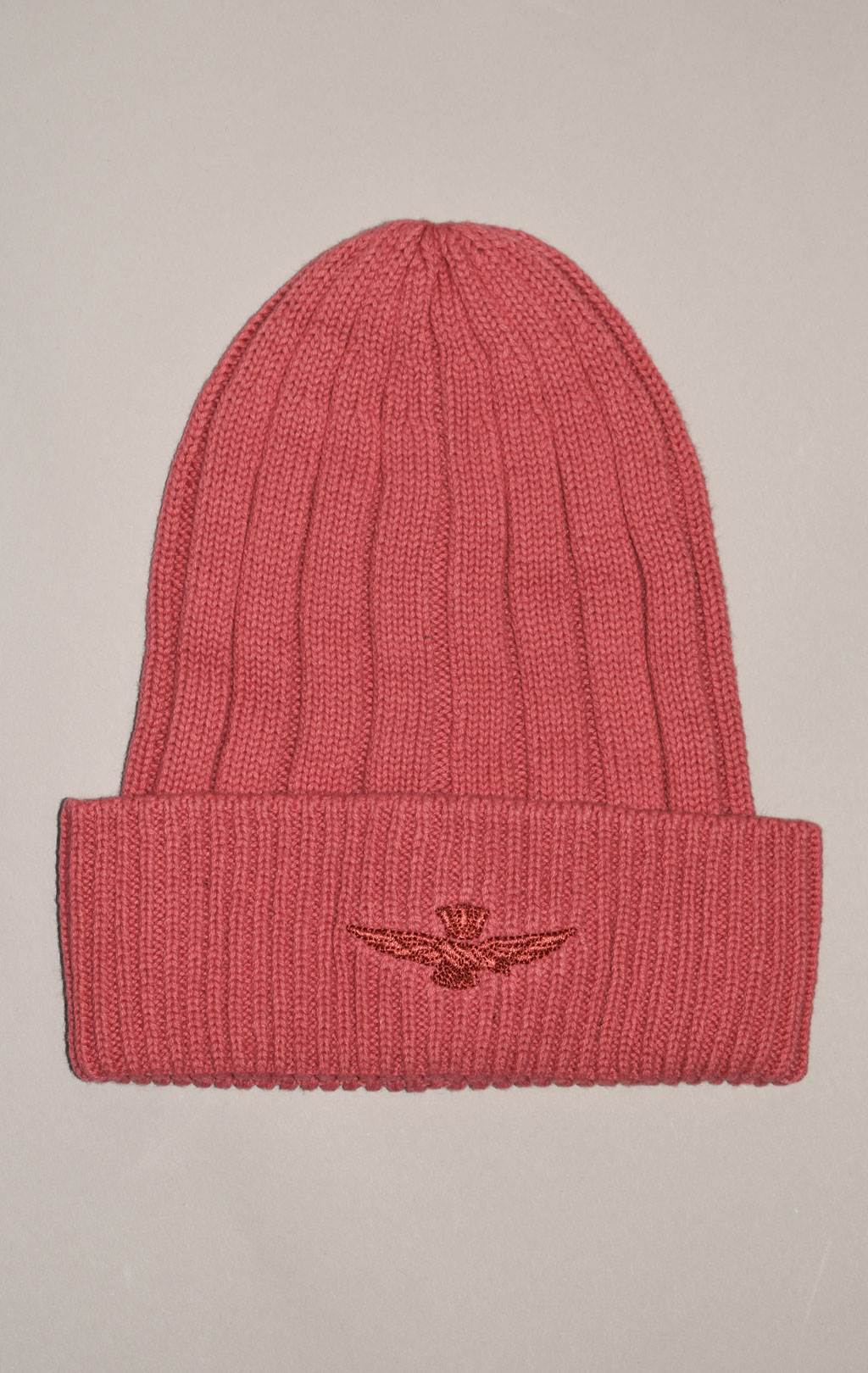 Шапка вязаная AERONAUTICA MILITARE FW 23/24/CN pink (CU 048) 