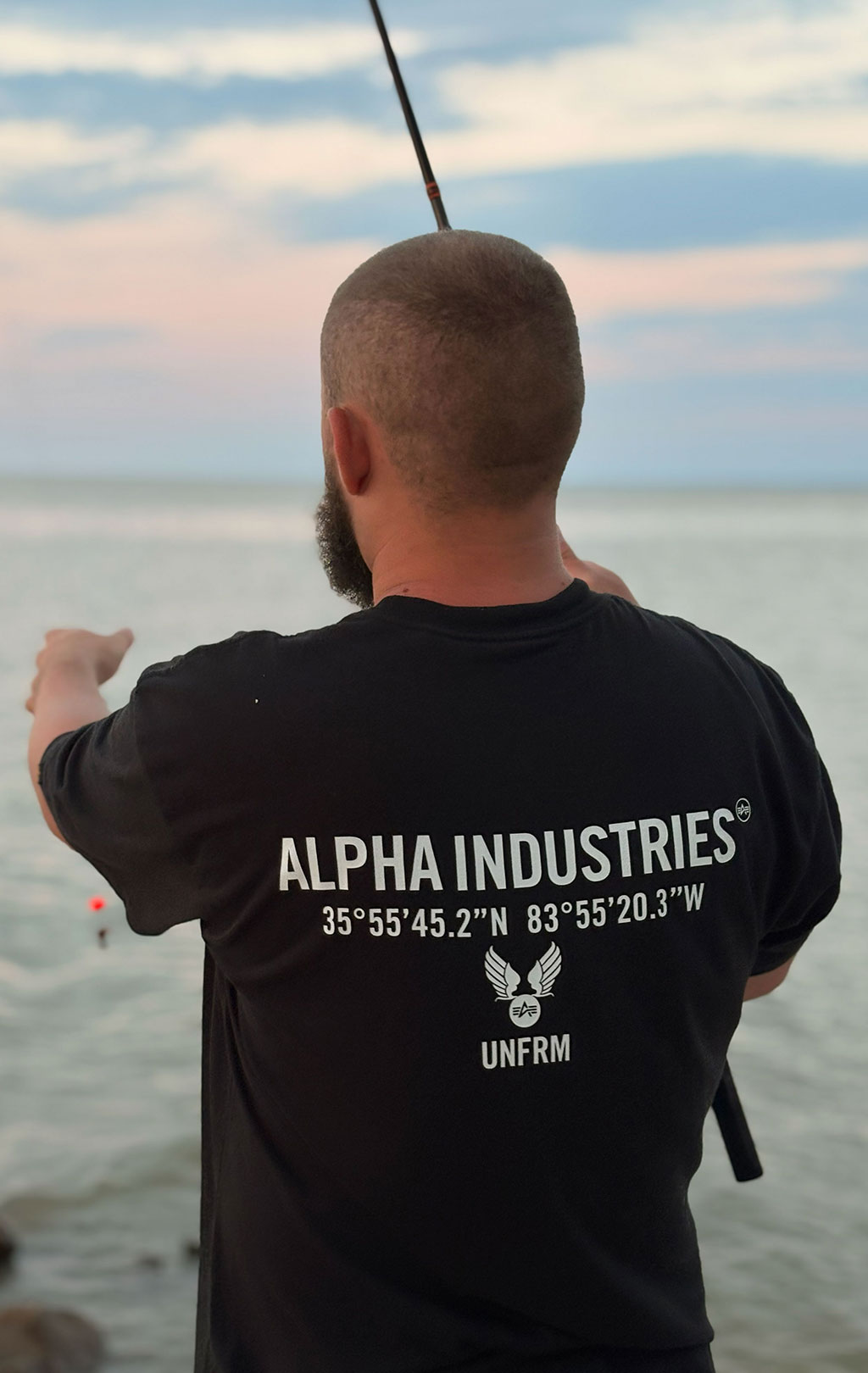 Футболка ALPHA INDUSTRIES UNFRM AIR CAVALRY TEE SS 25 m black 