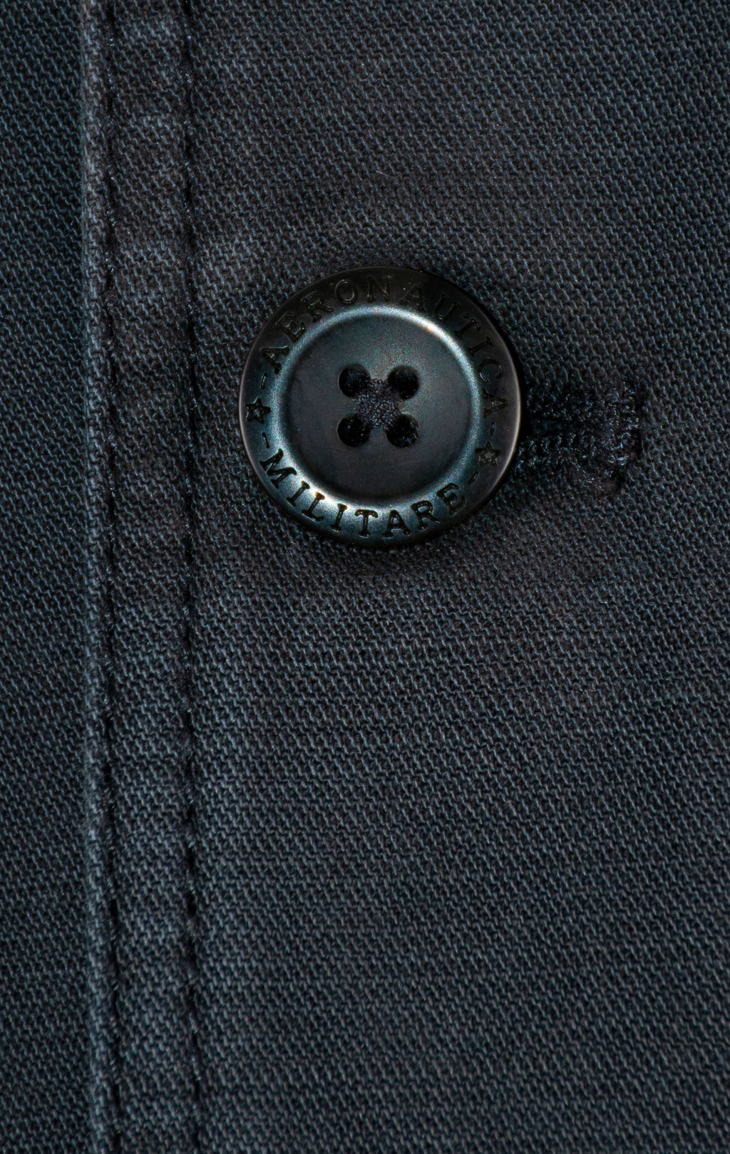 Ветровка AERONAUTICA MILITARE FW 25/26/IN jet black (AC 0036) 