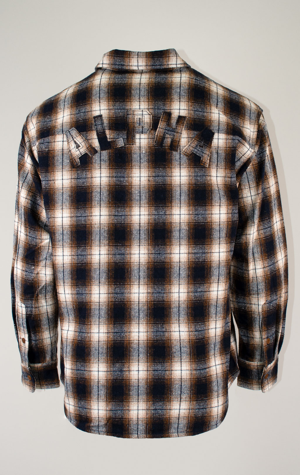 Рубашка ALPHA INDUSTRIES UNFRM FLANNEL SHIRT FW 25/26 rust M001120 