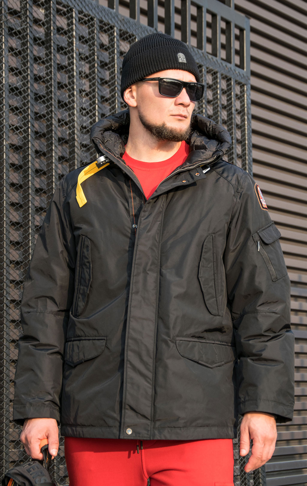 Аляска-пуховик PARAJUMPERS RIGHT HAND CORE FW 23/24 black 