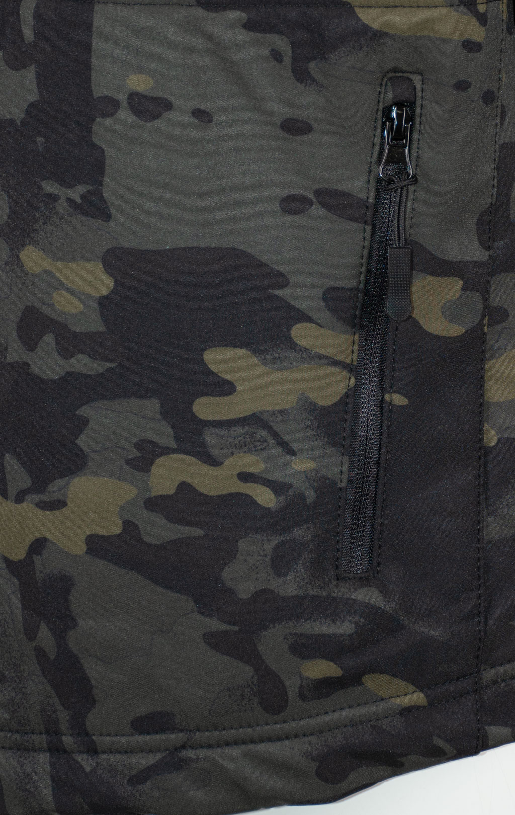 Куртка с капюшоном SABADO TAD SOFT SHELL multicam black f-1904 