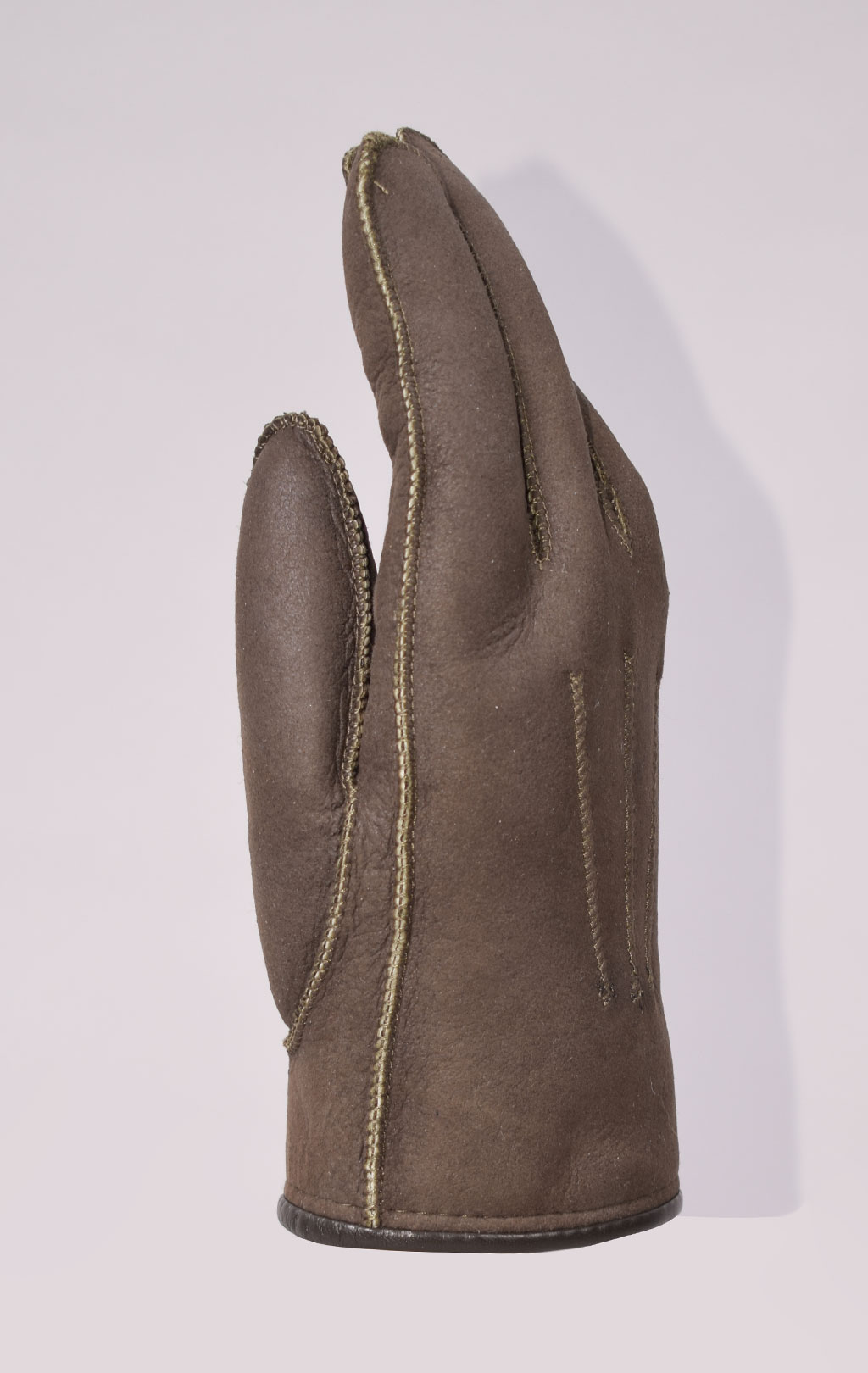 Перчатки PARAJUMPERS SHEARLING GLOVES овчина FW 23/24 tabacco 