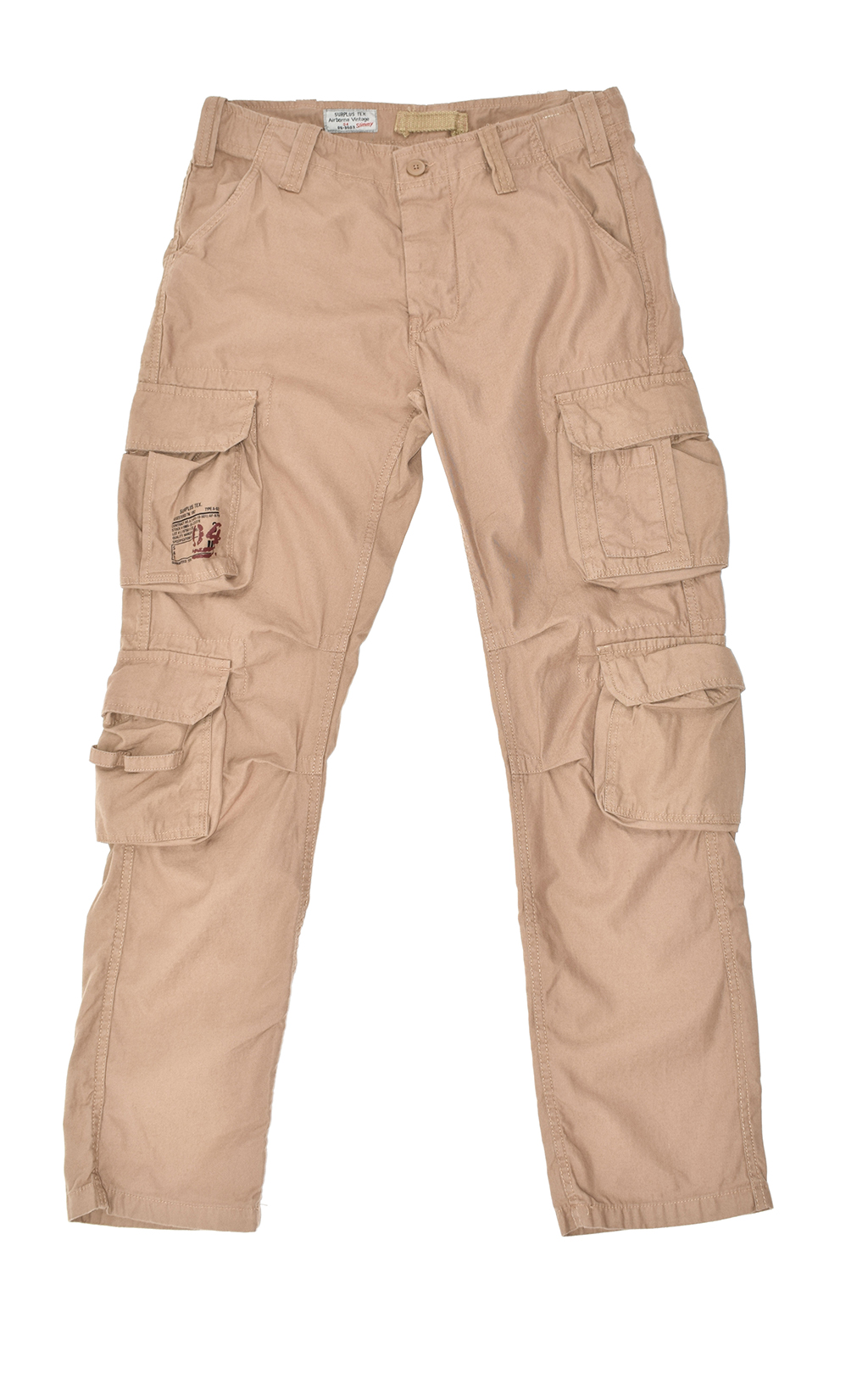 Брюки-карго Surplus AIRBORNE SLIMMY khaki 