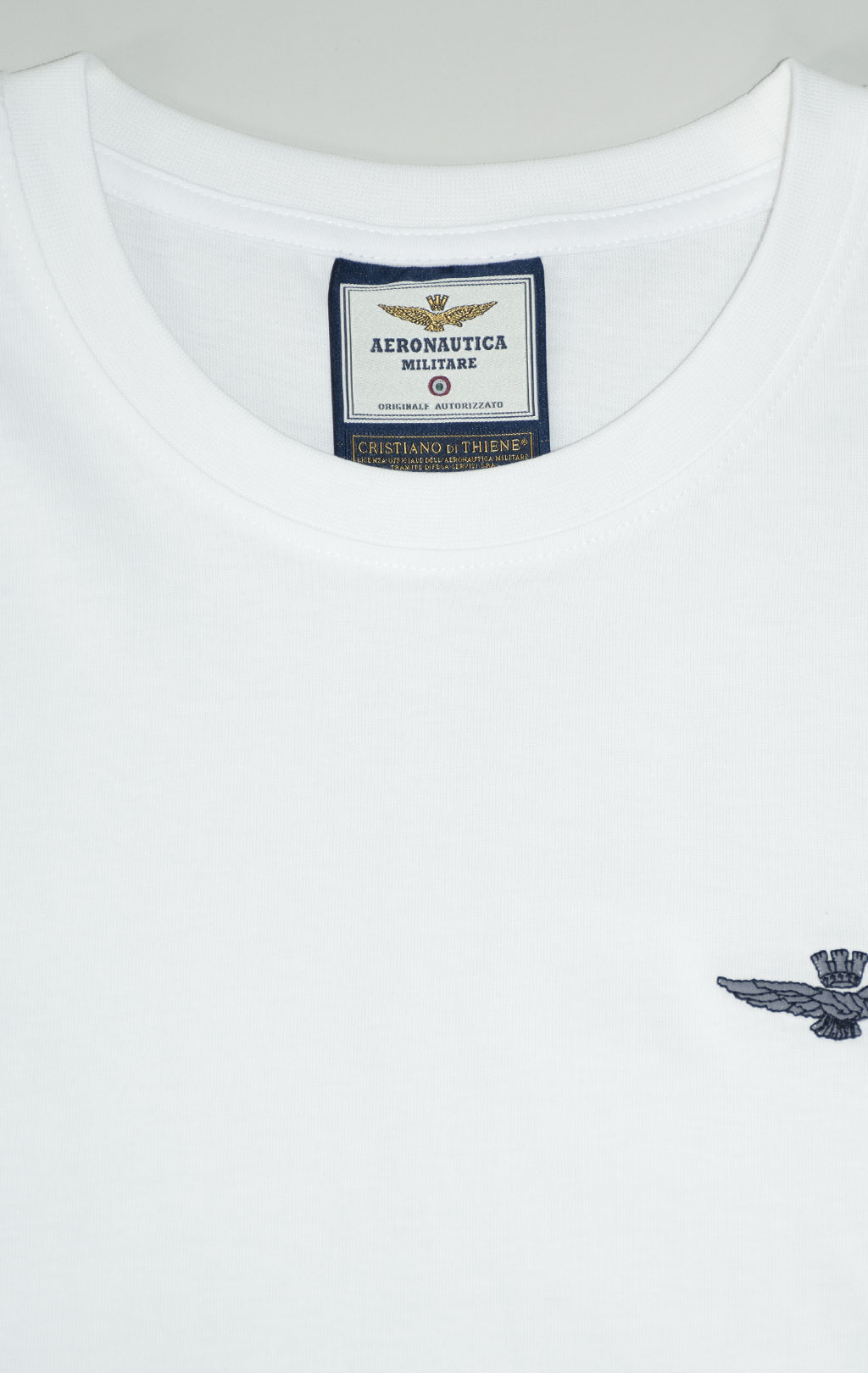Футболка AERONAUTICA MILITARE SS 25 m/BD off white (TS 2376) 