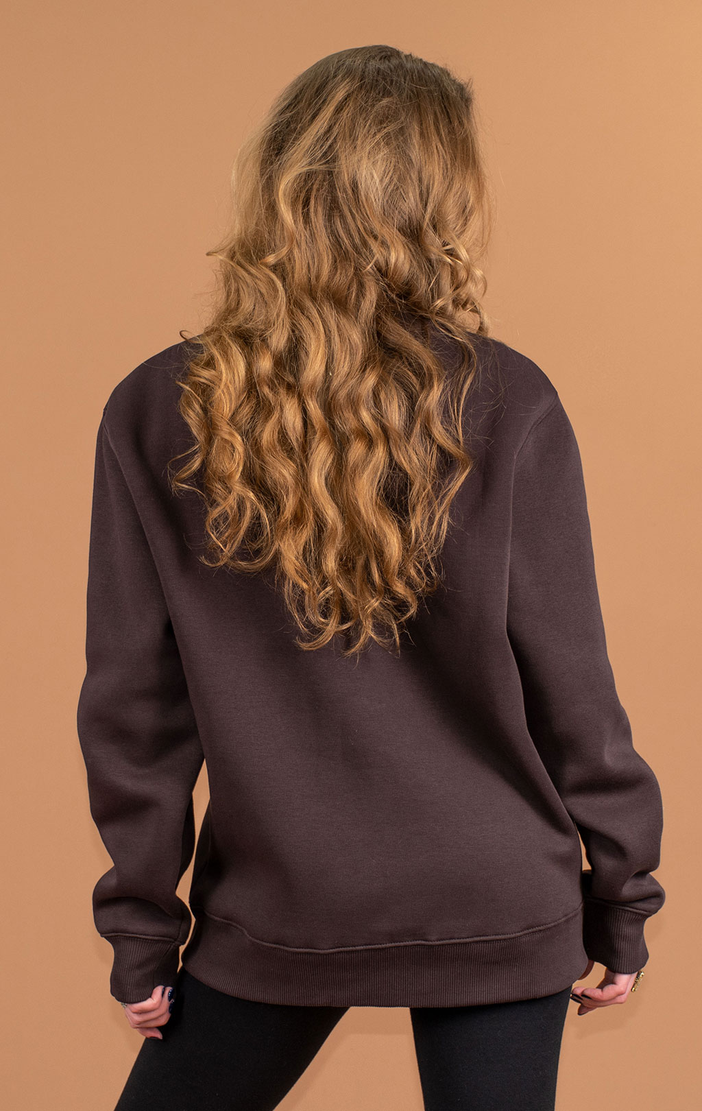 Свитшот ALPHA INDUSTRIES BASIC SWEATER hunter brown 