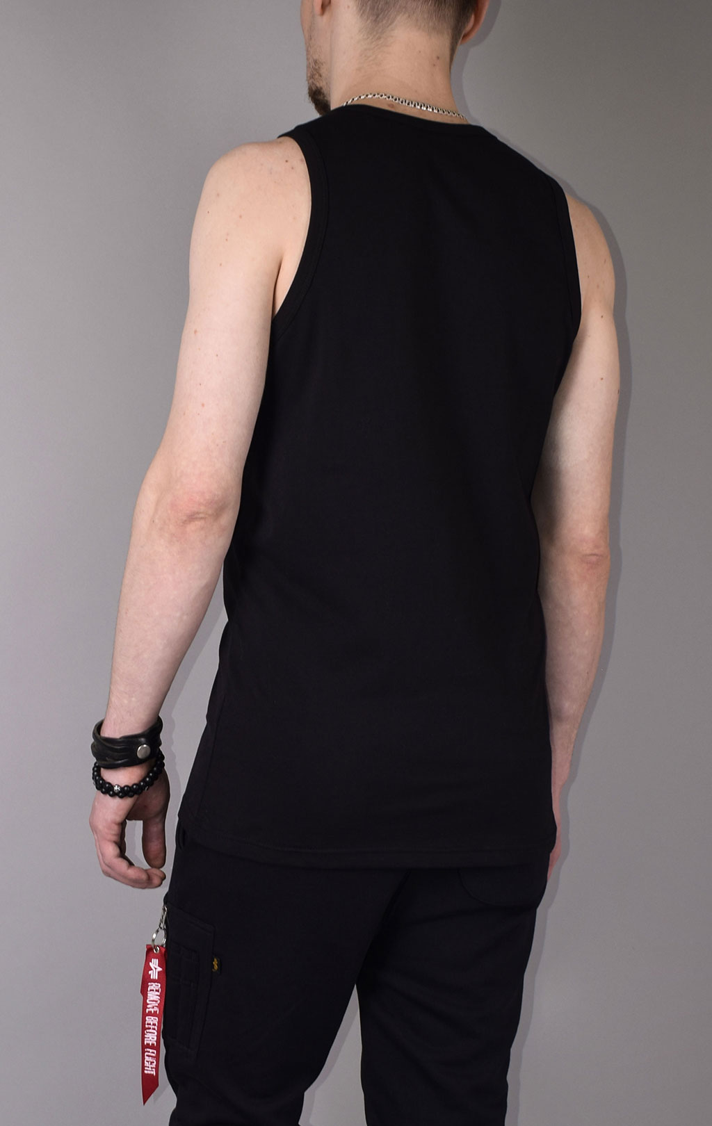 Майка ALPHA INDUSTRIES BASIC TANK black 