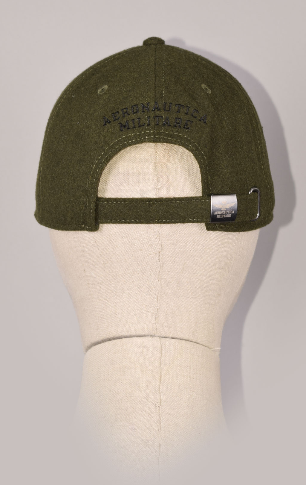 Бейсболка AERONAUTICA MILITARE шерсть FW 23/24/CN verde militare (HA 1085) 