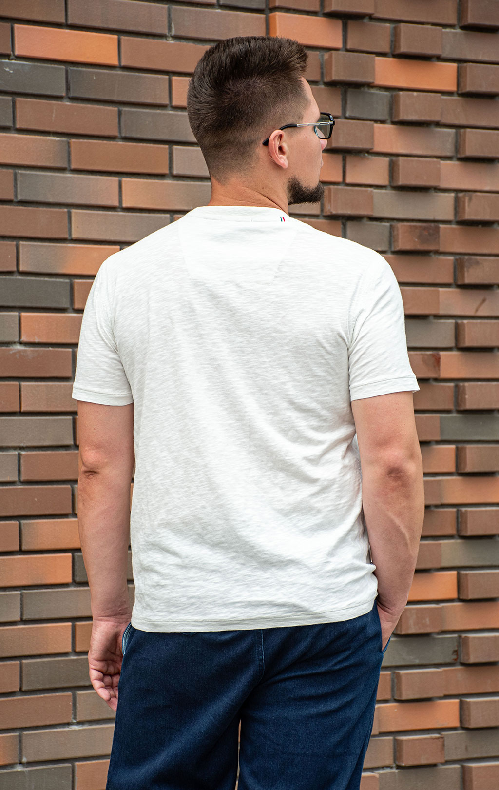 Футболка AERONAUTICA MILITARE SS 25 m/TR milk white (TS 2426) 