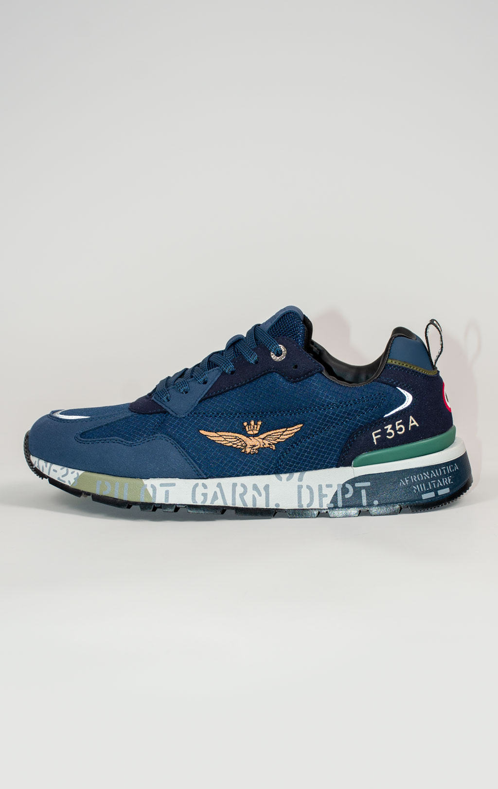 Кроссовки AERONAUTICA MILITARE FW 25/26/CN blue navy (SC 0276) 