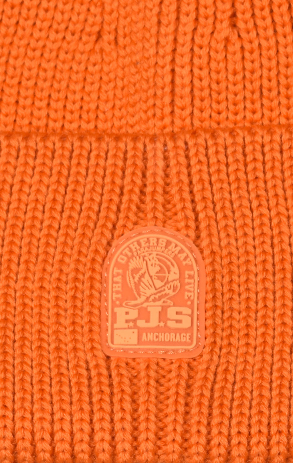 Шапка вязаная PARAJUMPERS PLAIN BEANIE FW 21/22 PJS orange 