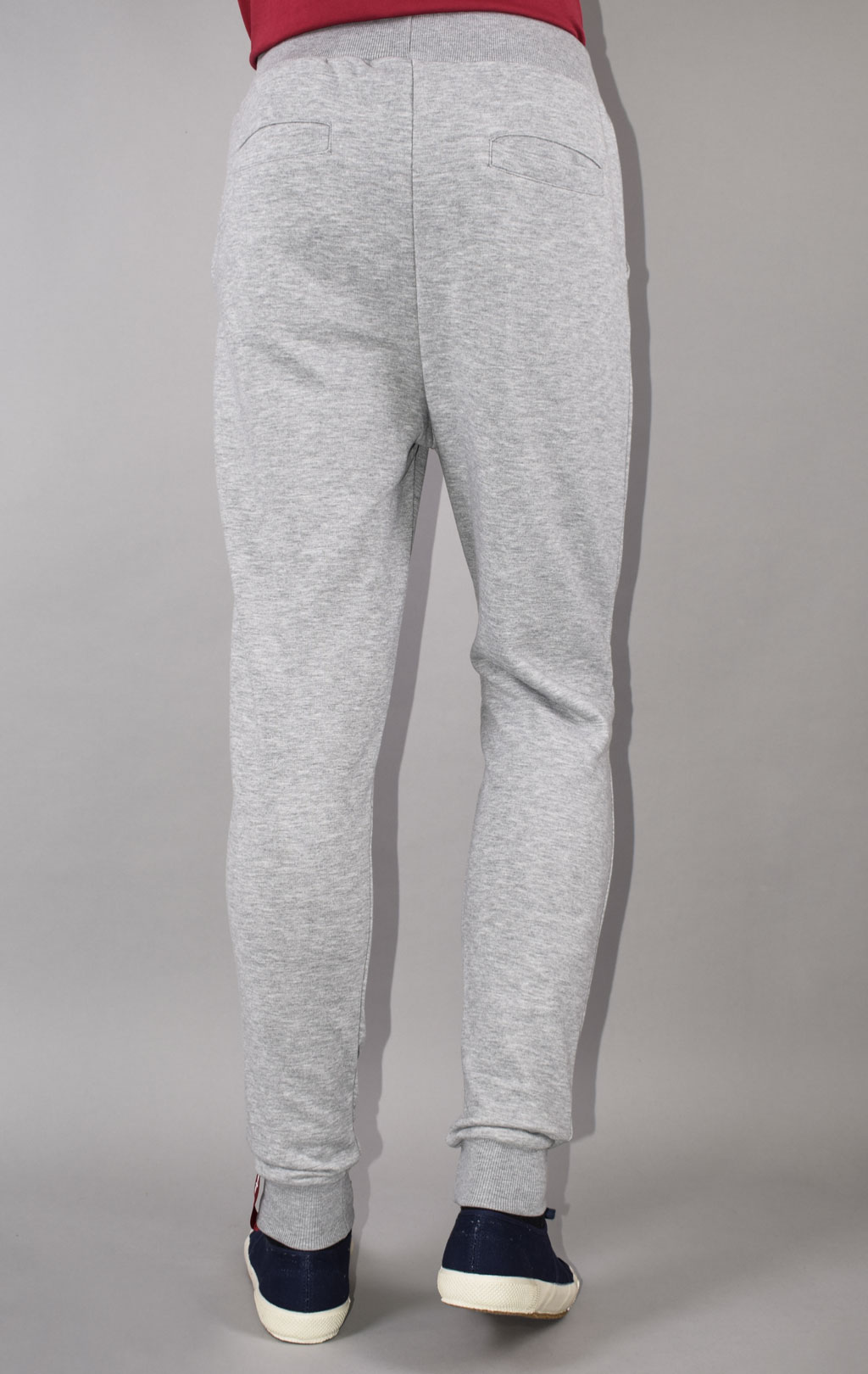 Брюки спортивные джоггеры ALPHA INDUSTRIES BIG LETTERS JOGGER grey heather 