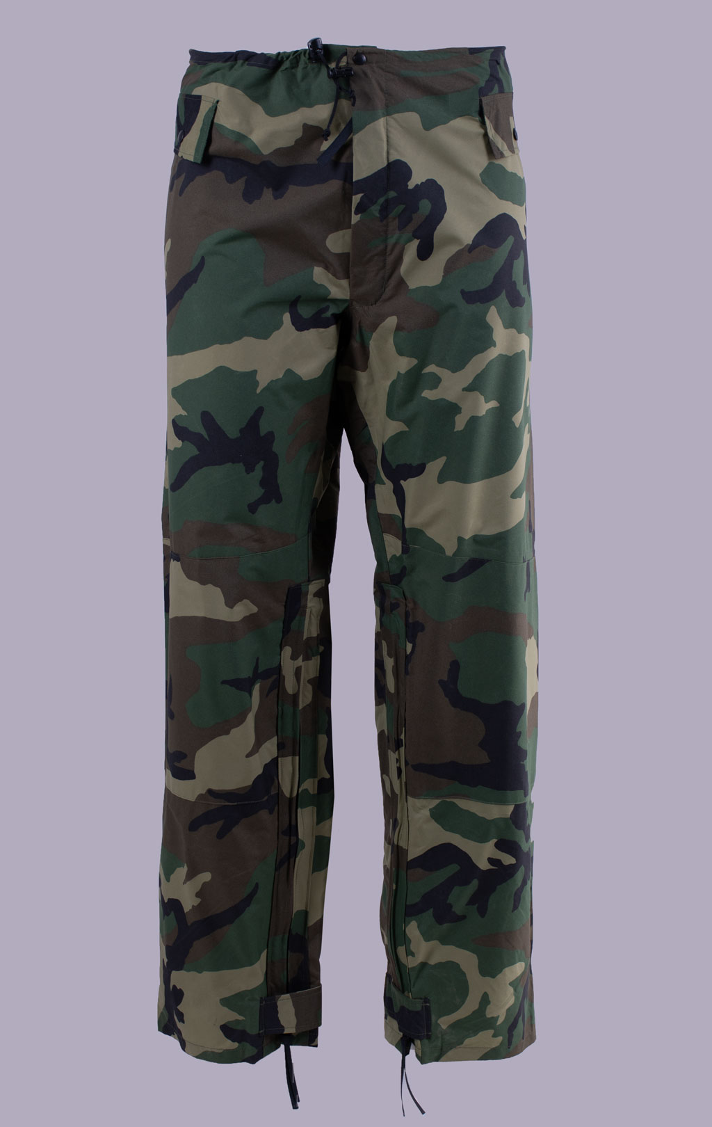 Брюки дождевые нейлон camo woodland США