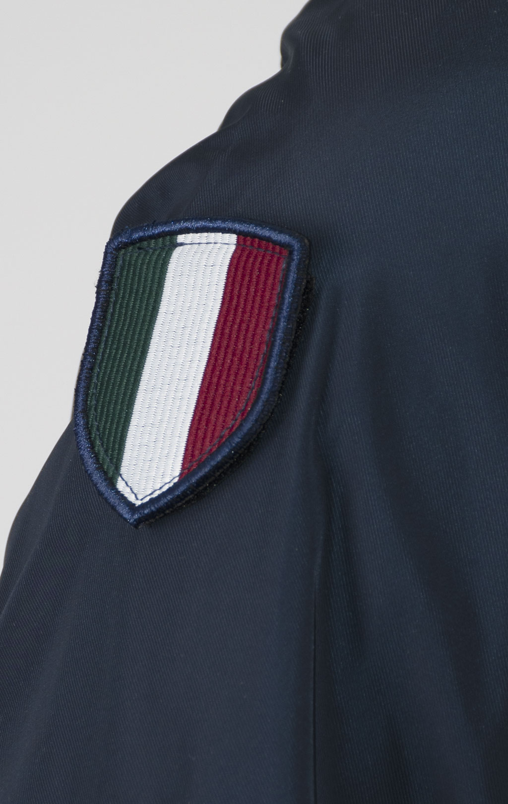 Ветровка-бомбер AERONAUTICA MILITARE big size SS 25 m/BD blue navy (AB 2071) 