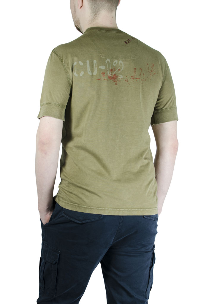 Футболка AERONAUTICA MILITARE verde militare (TS 1347) 