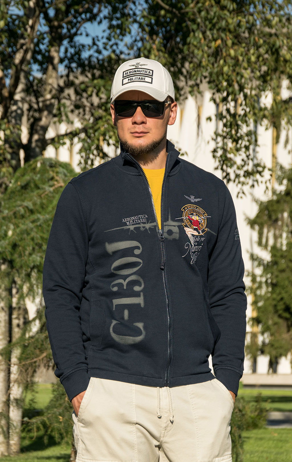 Олимпийка AERONAUTICA MILITARE FW 23/24/TR dark blue (FE 1802) 