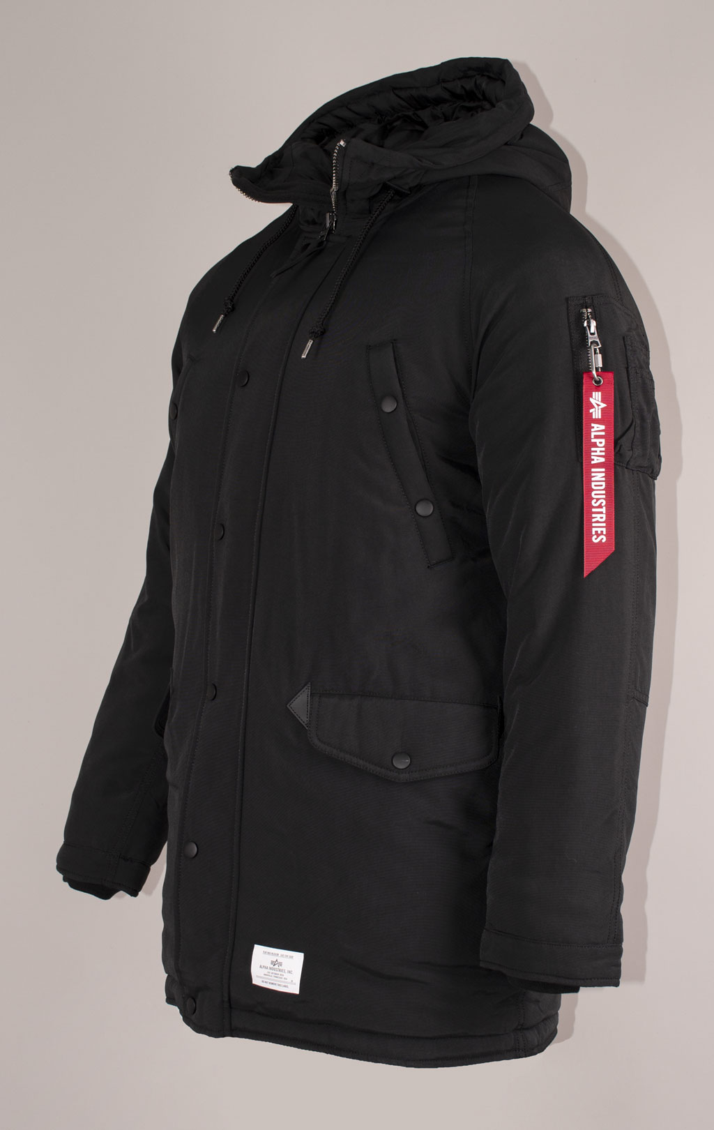 Аляска ALPHA INDUSTRIES ALTITUDE MOD PARKA N-3B FW 24/25 black 