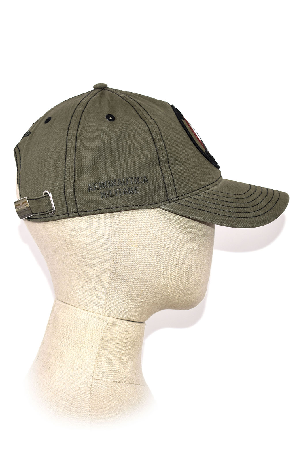 Бейсболка AERONAUTICA MILITARE SS 21/CN green (HA 1074) 