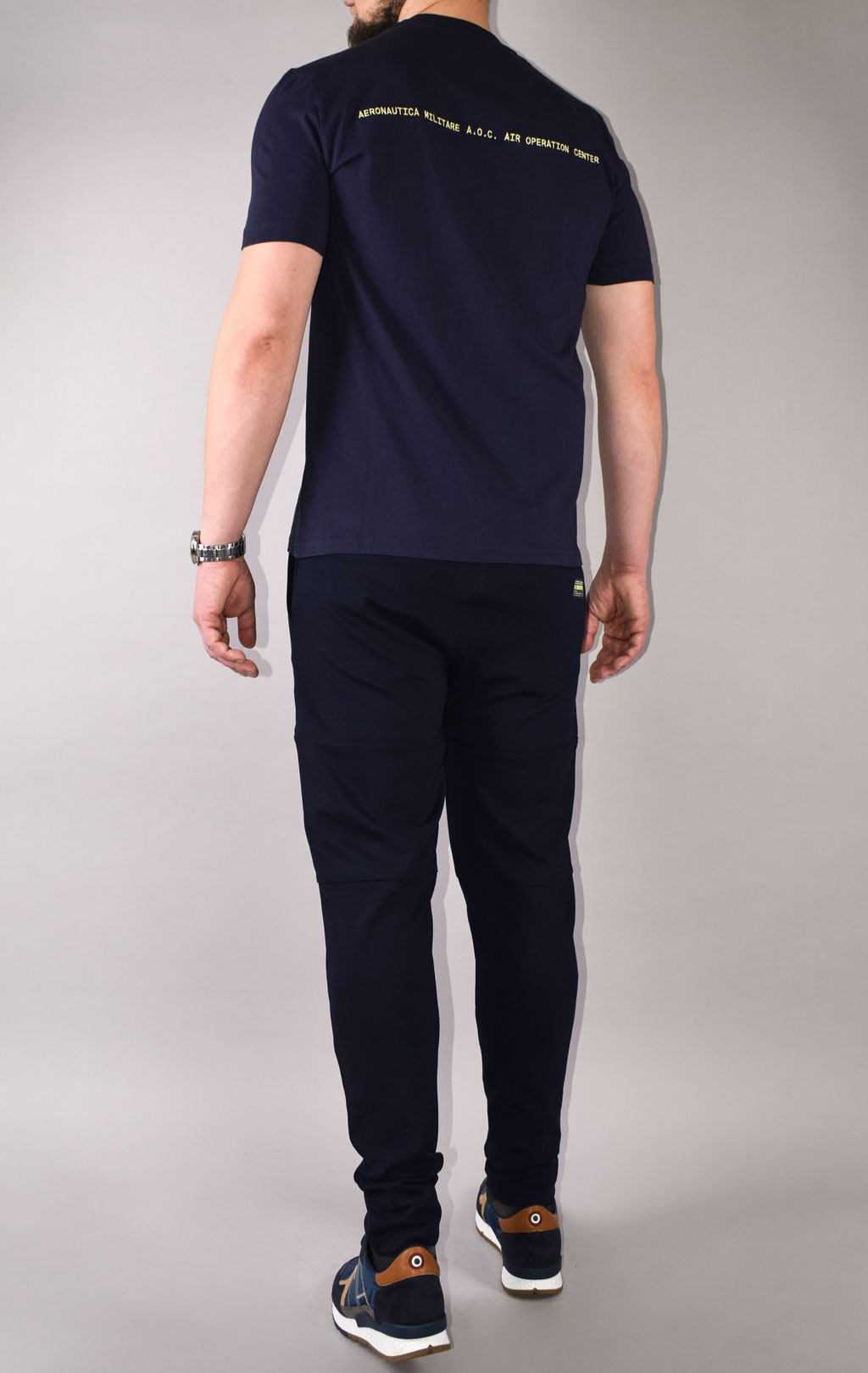 Футболка AERONAUTICA MILITARE big size SS 22/IN dark navy (TS 1934) 