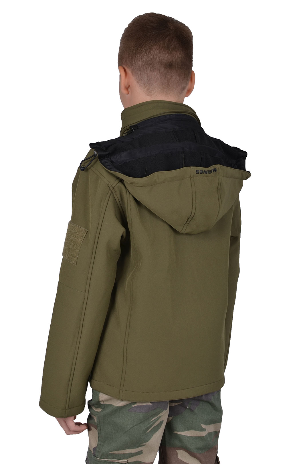 Детская куртка TROOPER Soft Shell olive 