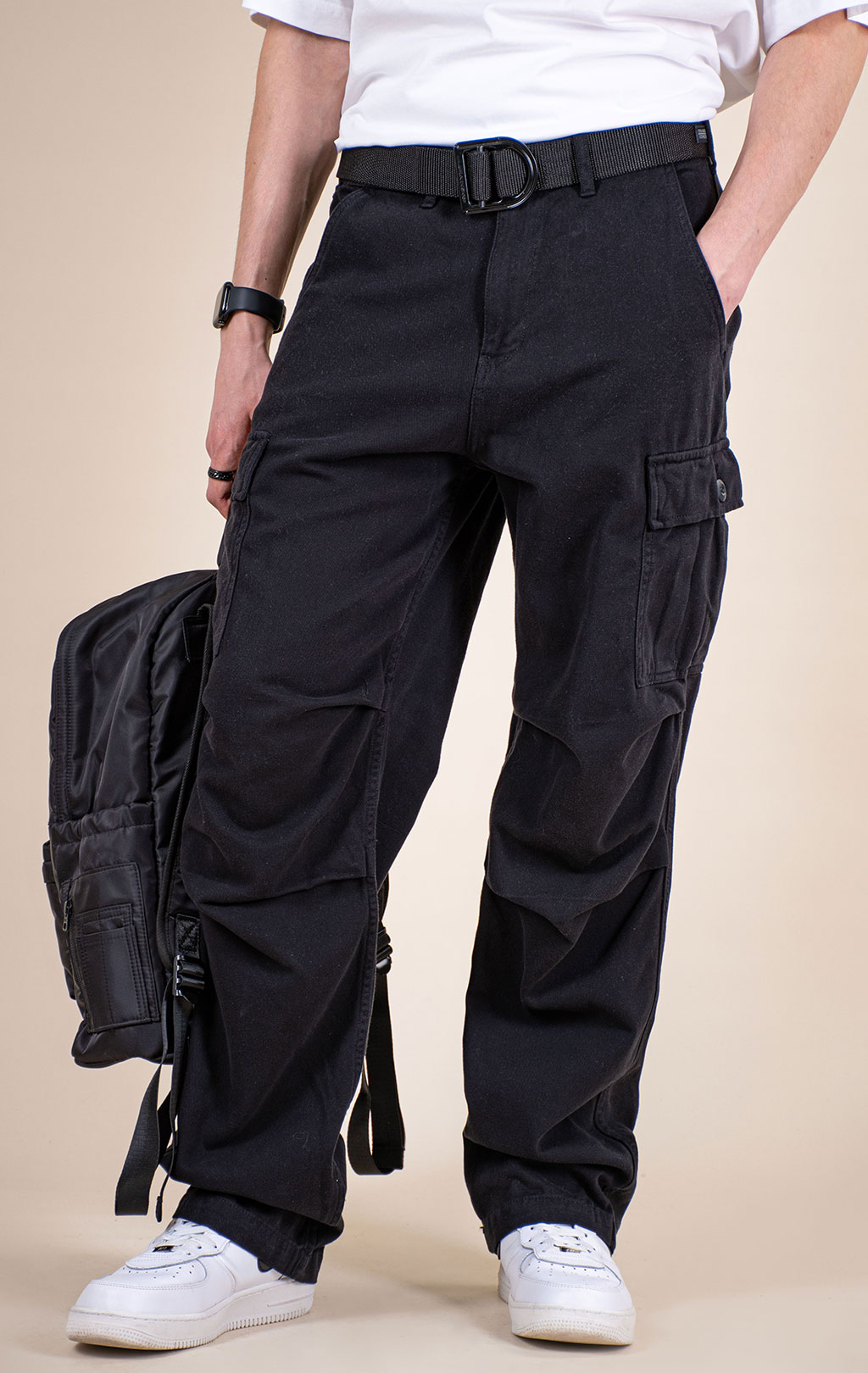 Брюки-карго ALPHA INDUSTRIES BDU CARGO PANT SS 26 black 