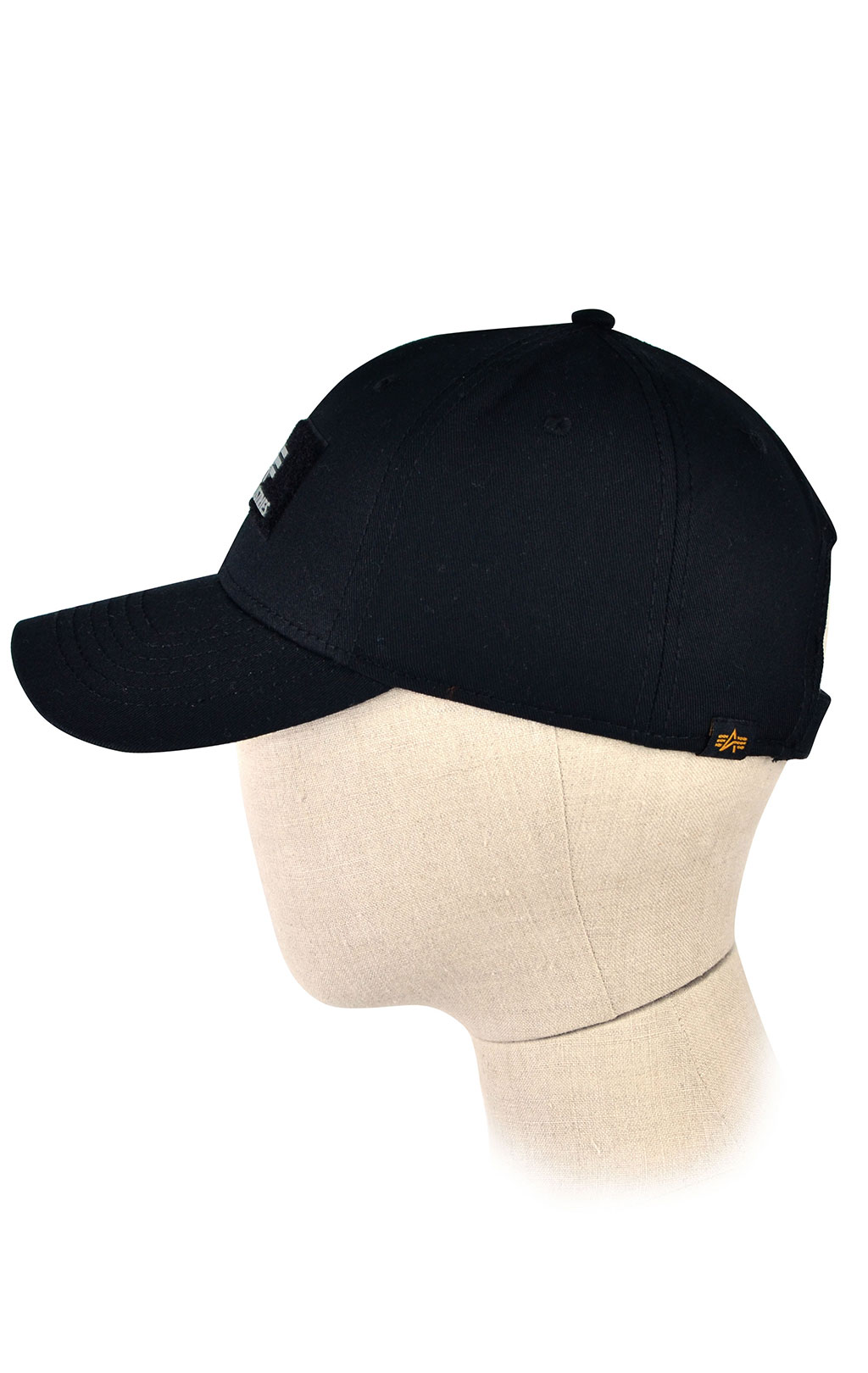 Бейсболка ALPHA INDUSTRIES VELCRO CAP II black 