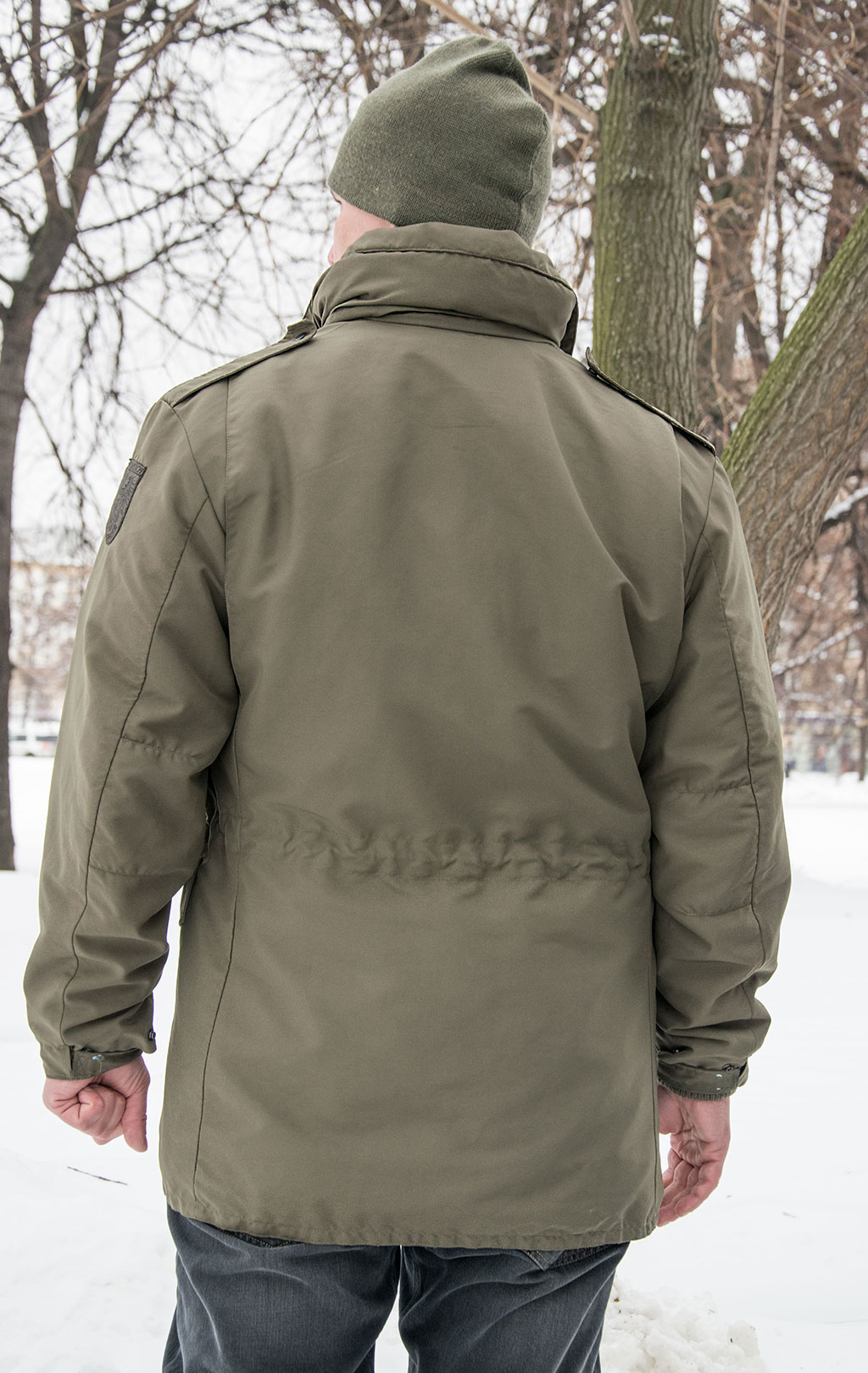 Куртка непромокаемая Gore-Tex (модель М65) Gore-Tex olive б/у Австрия