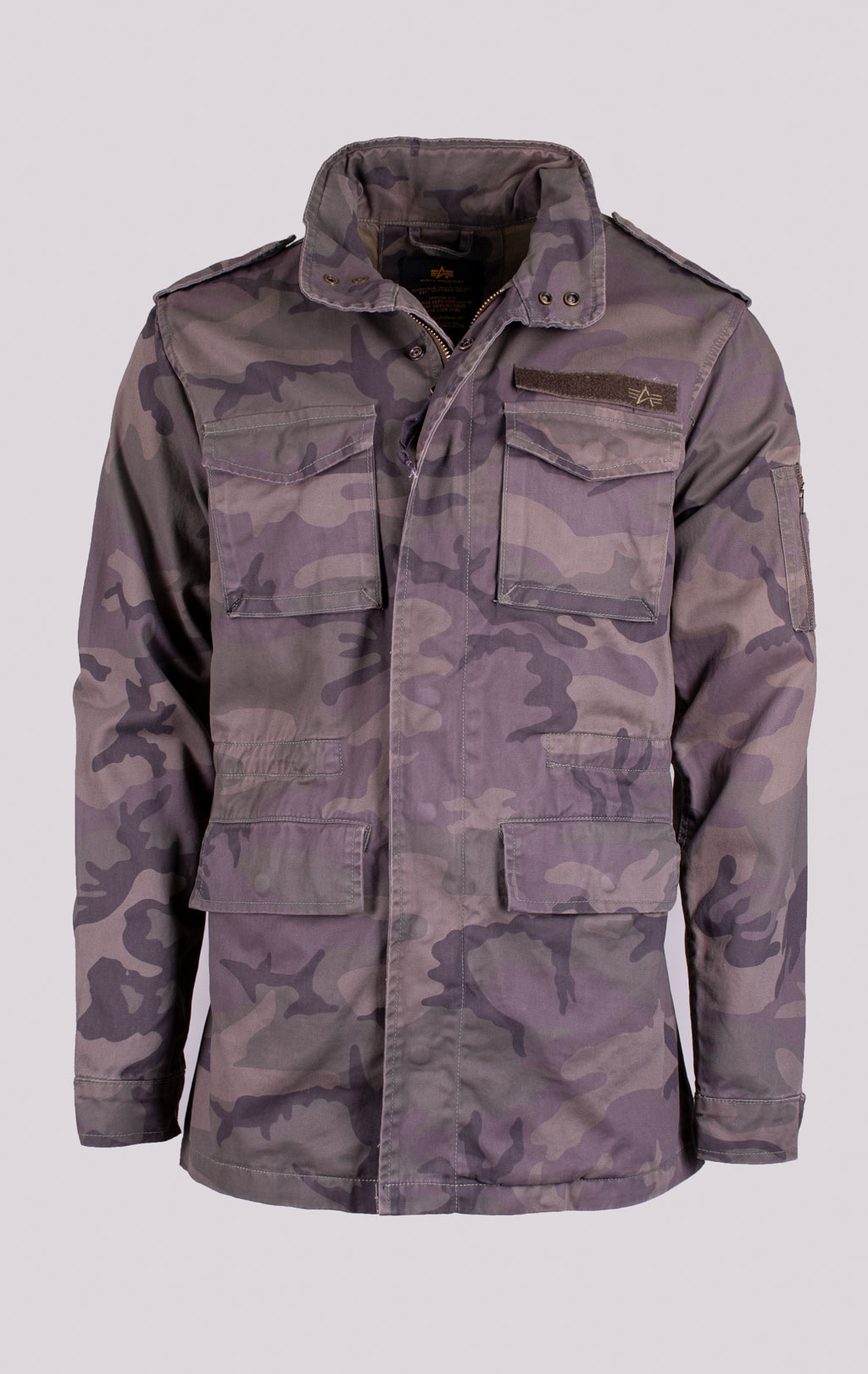 Ветровка ALPHA INDUSTRIES M-65 HUNTINGTON dark olive camo 