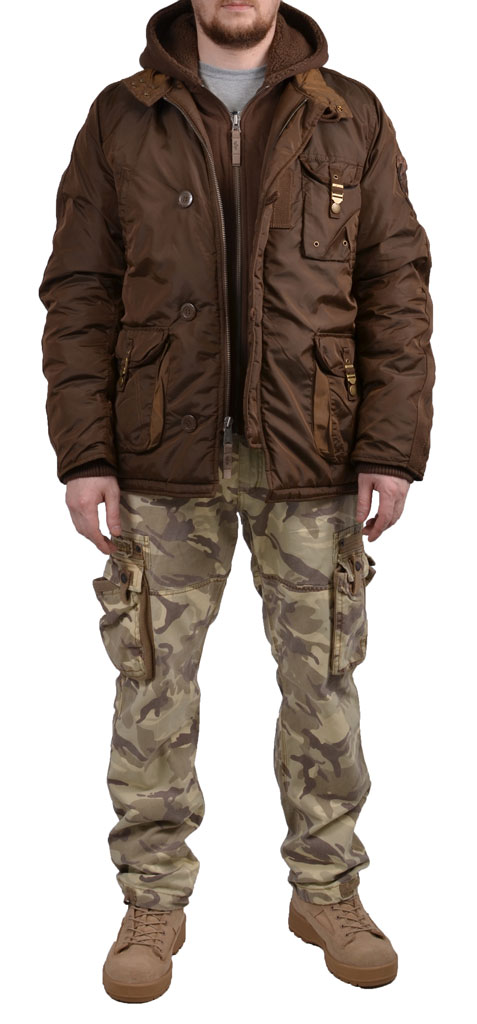 Куртка ALPHA INDUSTRIES COBBS-II brown 