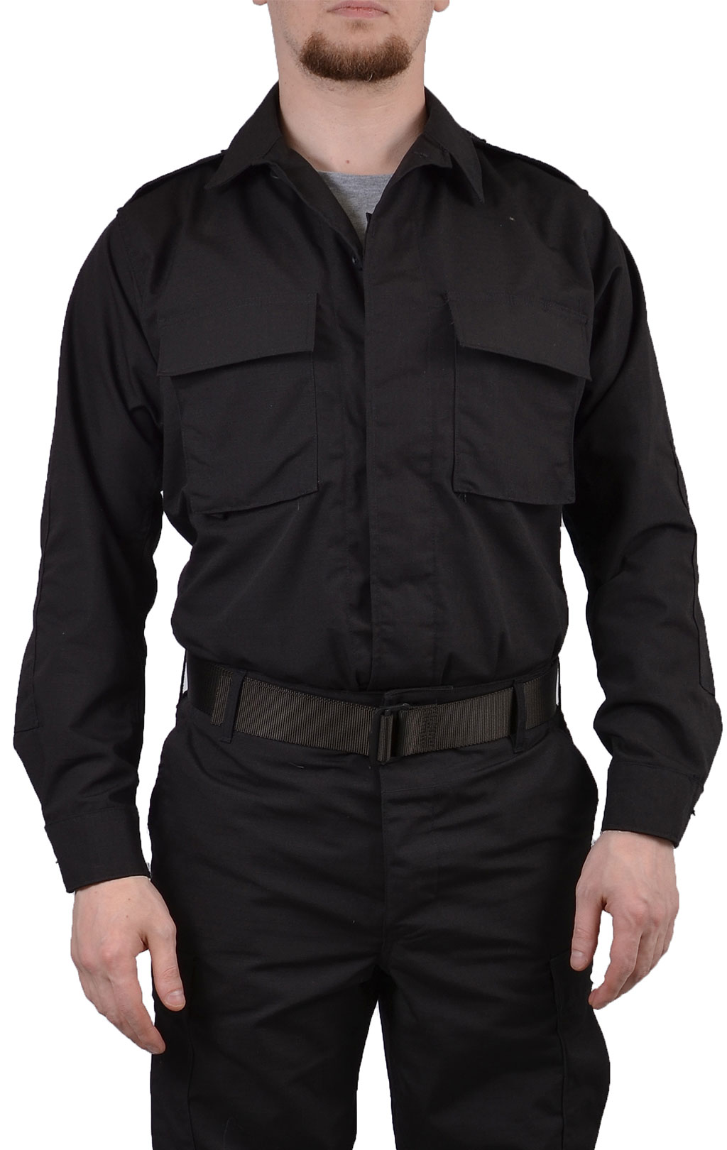Рубашка Propper BDU хлопок35%/полиэстер65% Rip-Stop black 