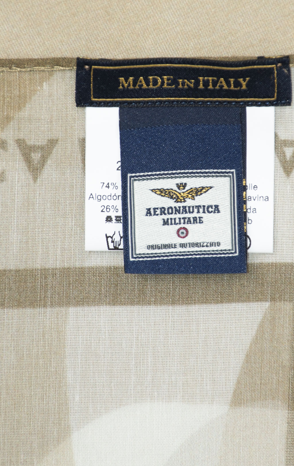 Платок шейный AERONAUTICA MILITARE SS 25 m/IT camouflage safari (SH 1157) 