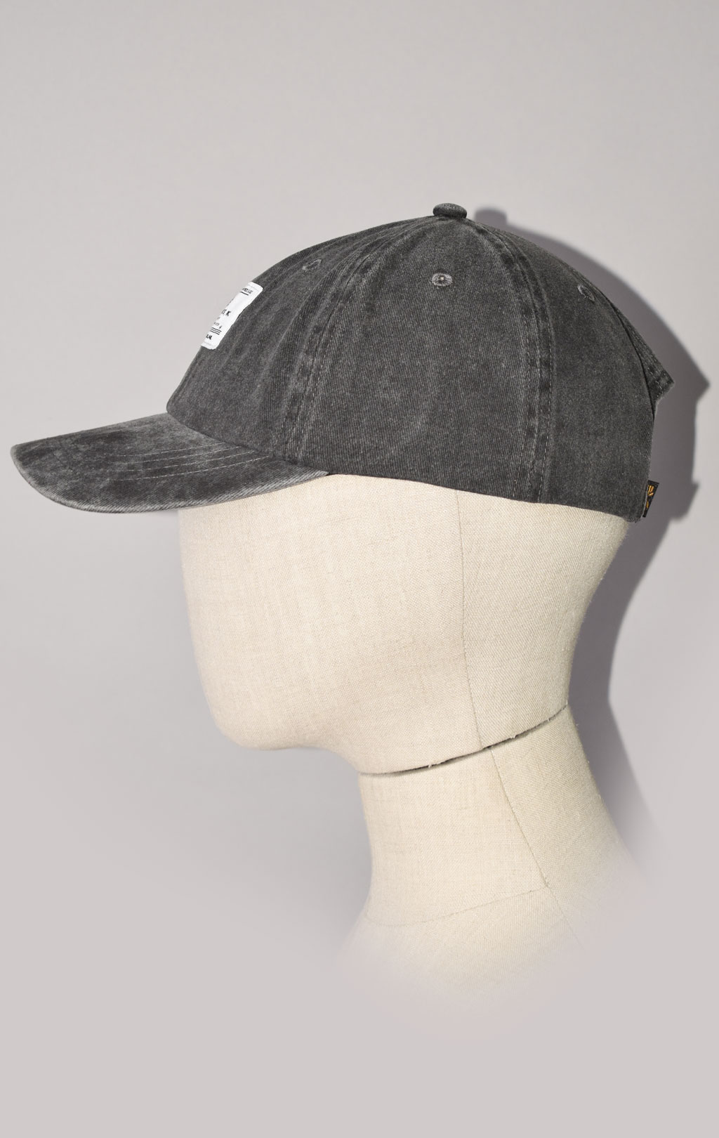 Бейсболка ALPHA INDUSTRIES BATTLEWASH CAP SS 23 black 