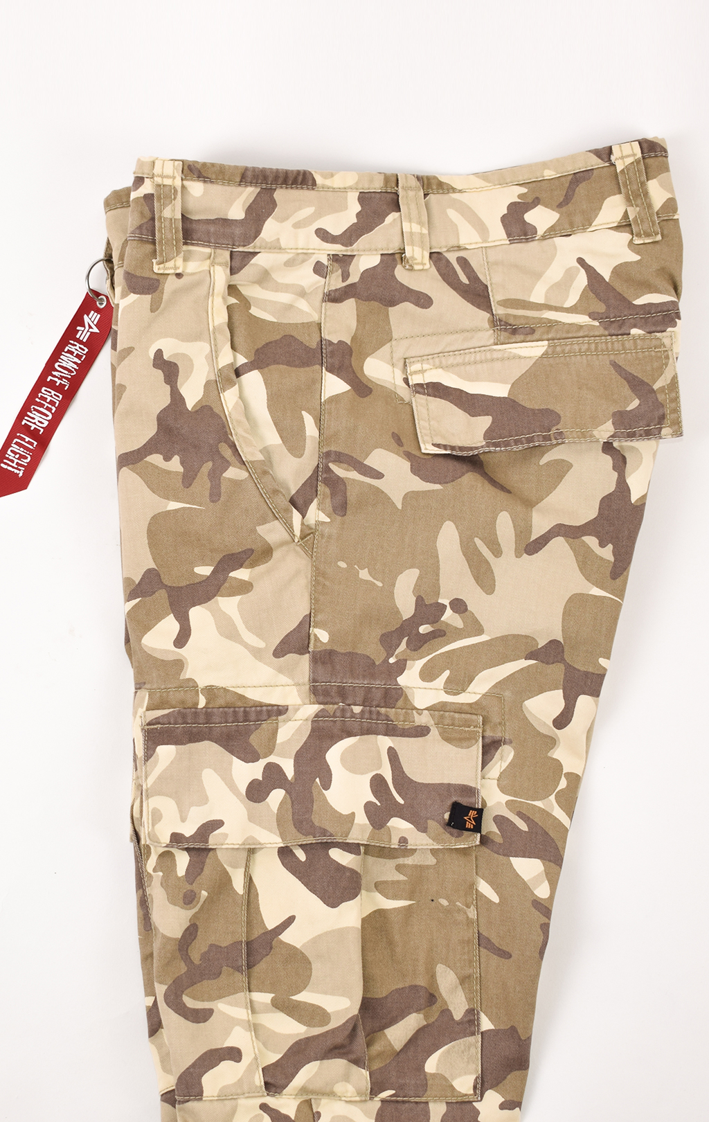 Брюки-карго ALPHA INDUSTRIES AGENT C desert camo 