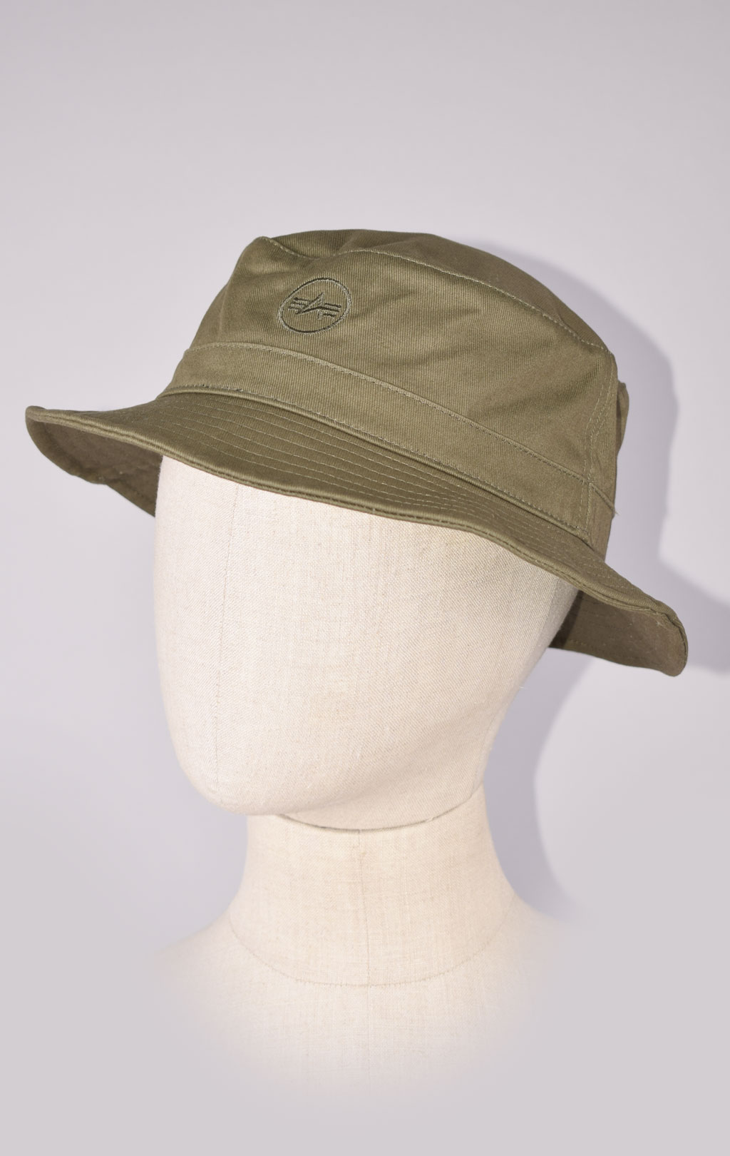 Панама ALPHA INDUSTRIES COTTON BUCKET HAT SS 23 olive 