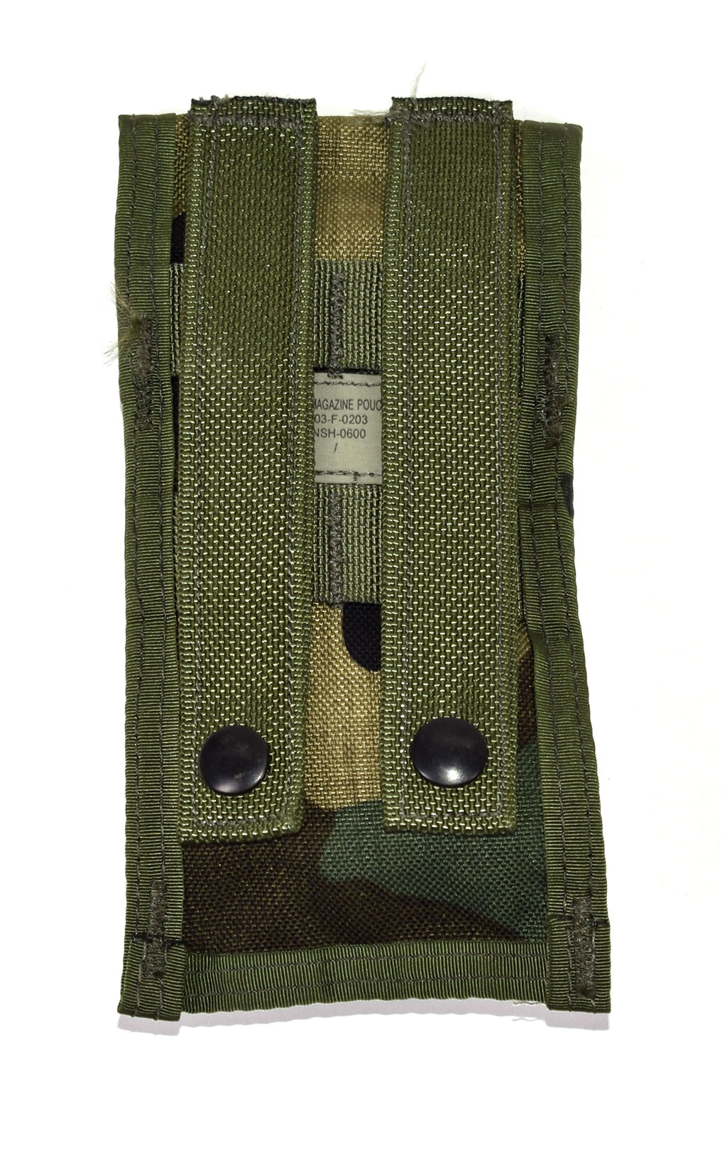 Подсумок магазинный M4 MOLLE Two Mag camo woodland США