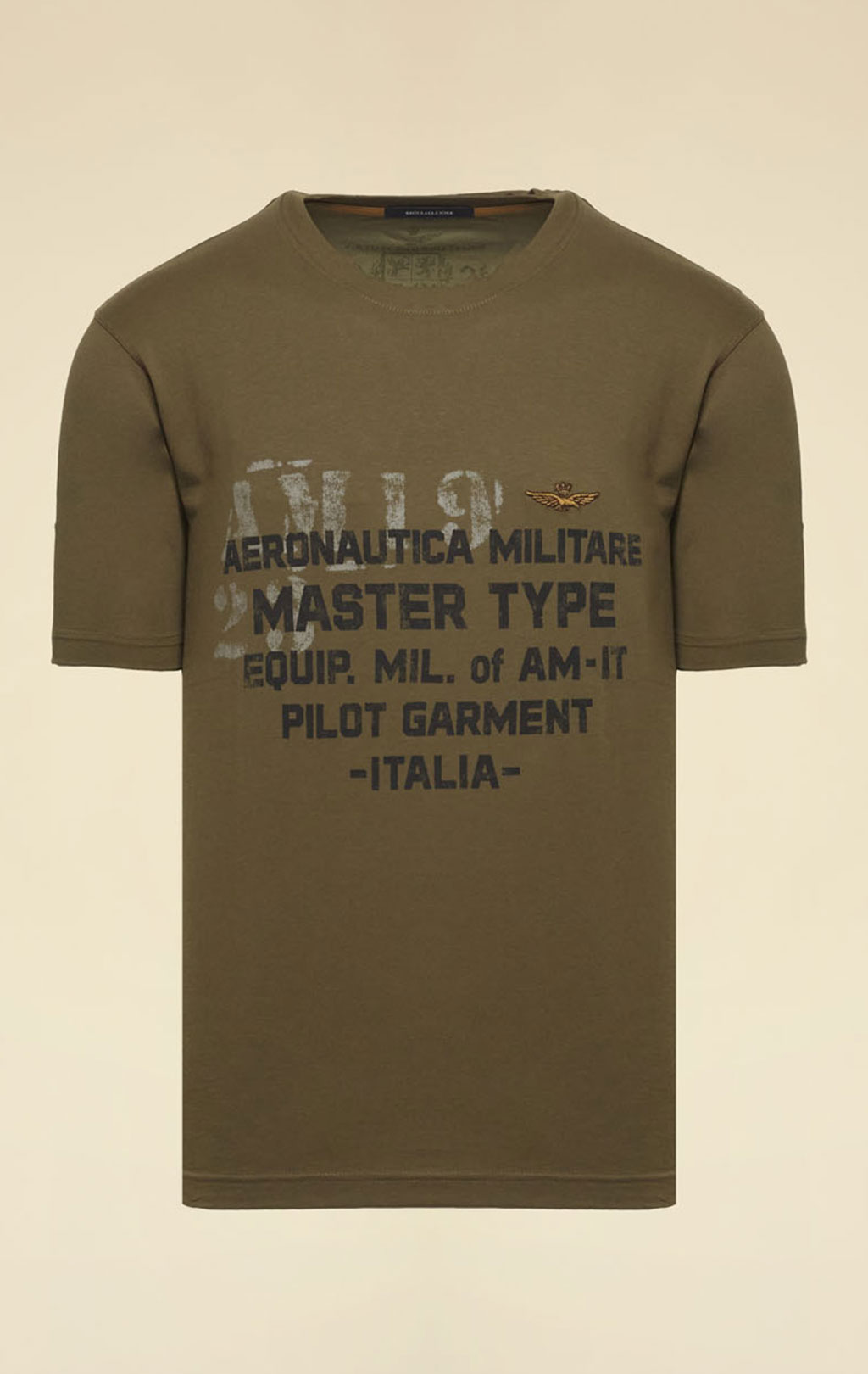 Футболка AERONAUTICA MILITARE FW 25/26/BD dark olive (TS 2479)