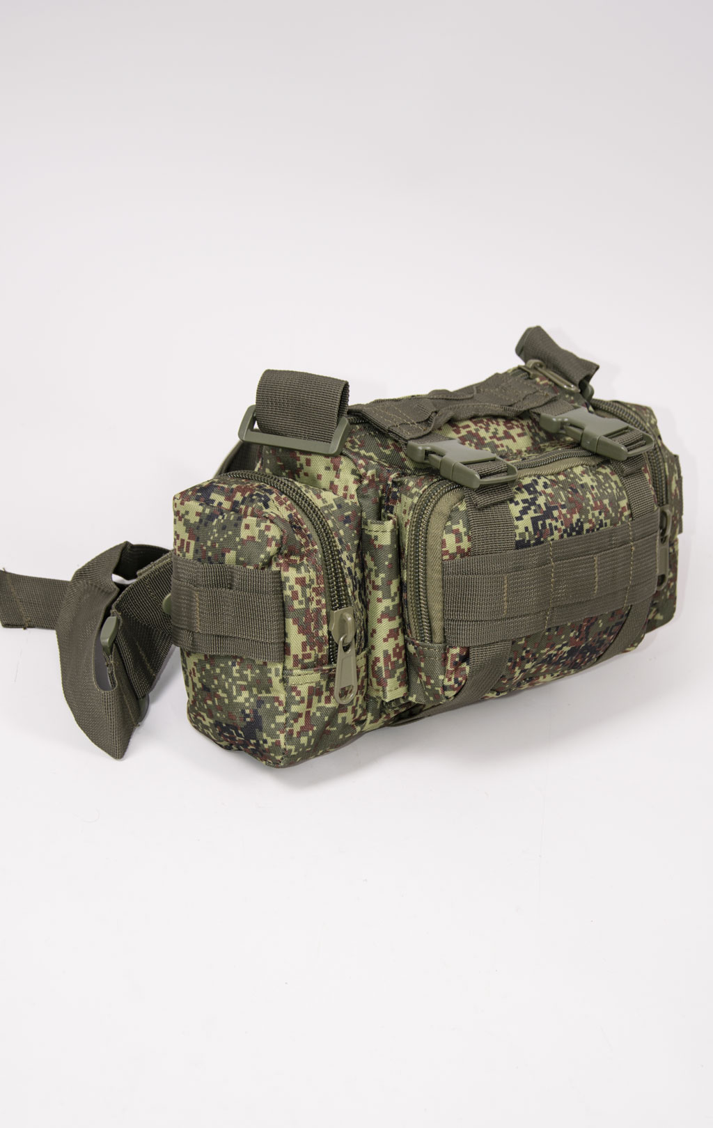 Рюкзак тактический ASSAULT 60L с поясной сумкой + 2 подсумка цифра РФ BS-016 Китай